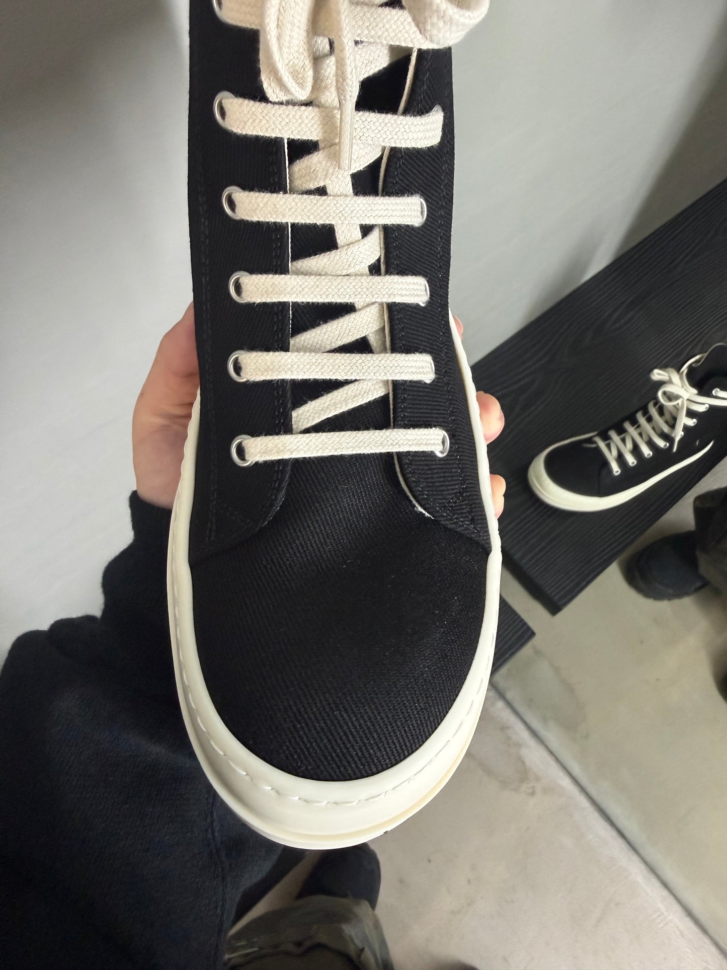 Rick Owens Drkshdw Ramones High-top Sneakers