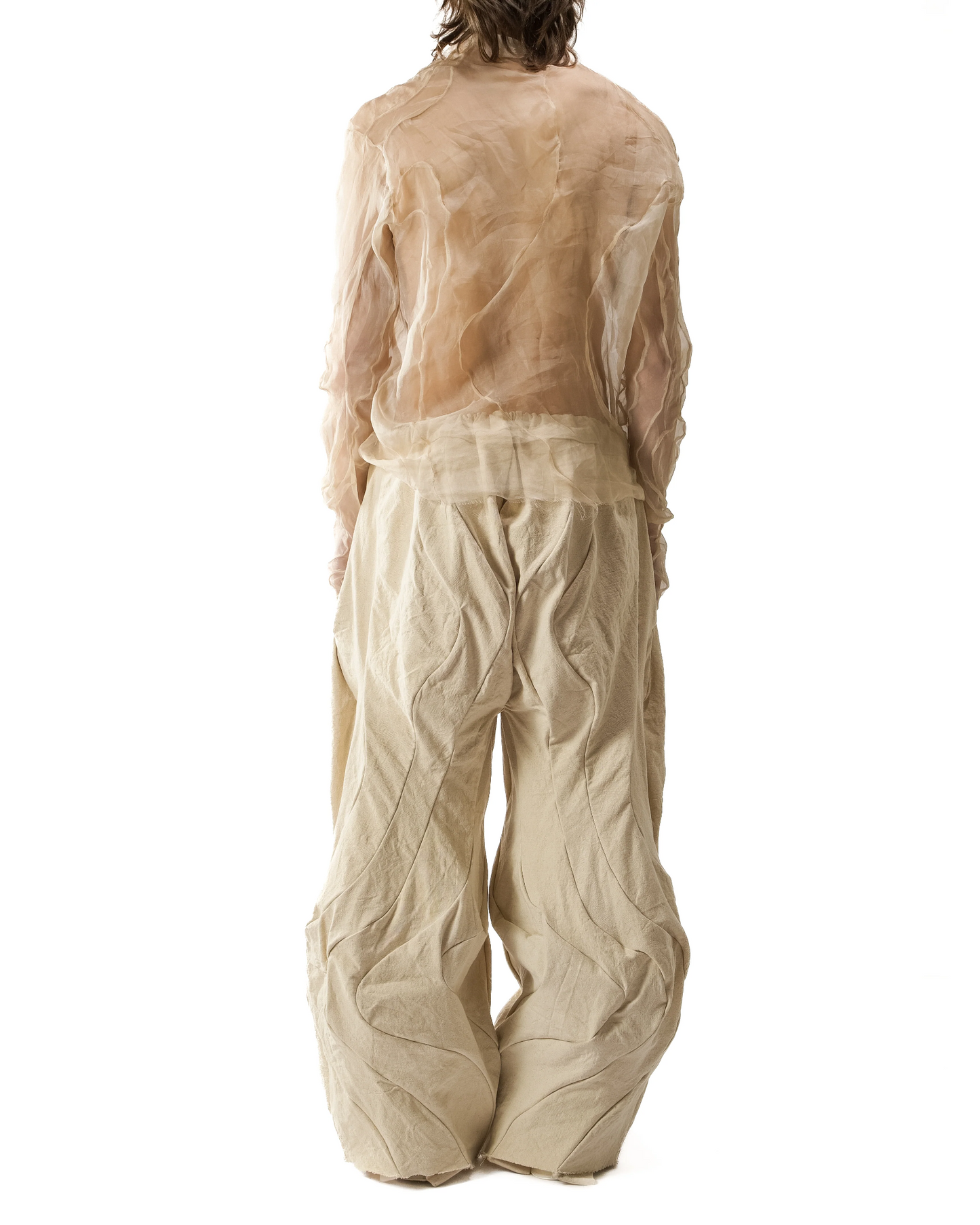 JAS Undyed Reversible Vena Glove Top