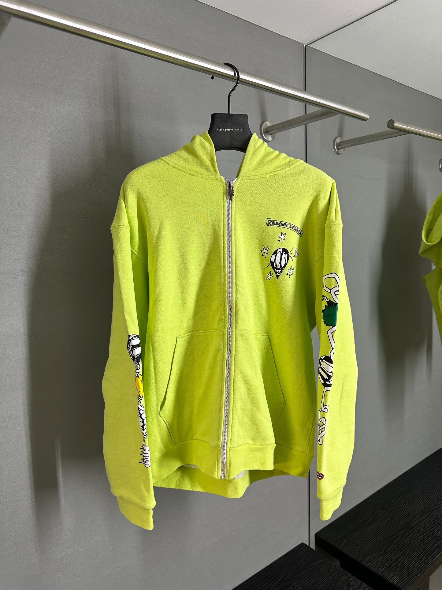 Chrome Hearts Matty Boy Volt Thermal Zip-up