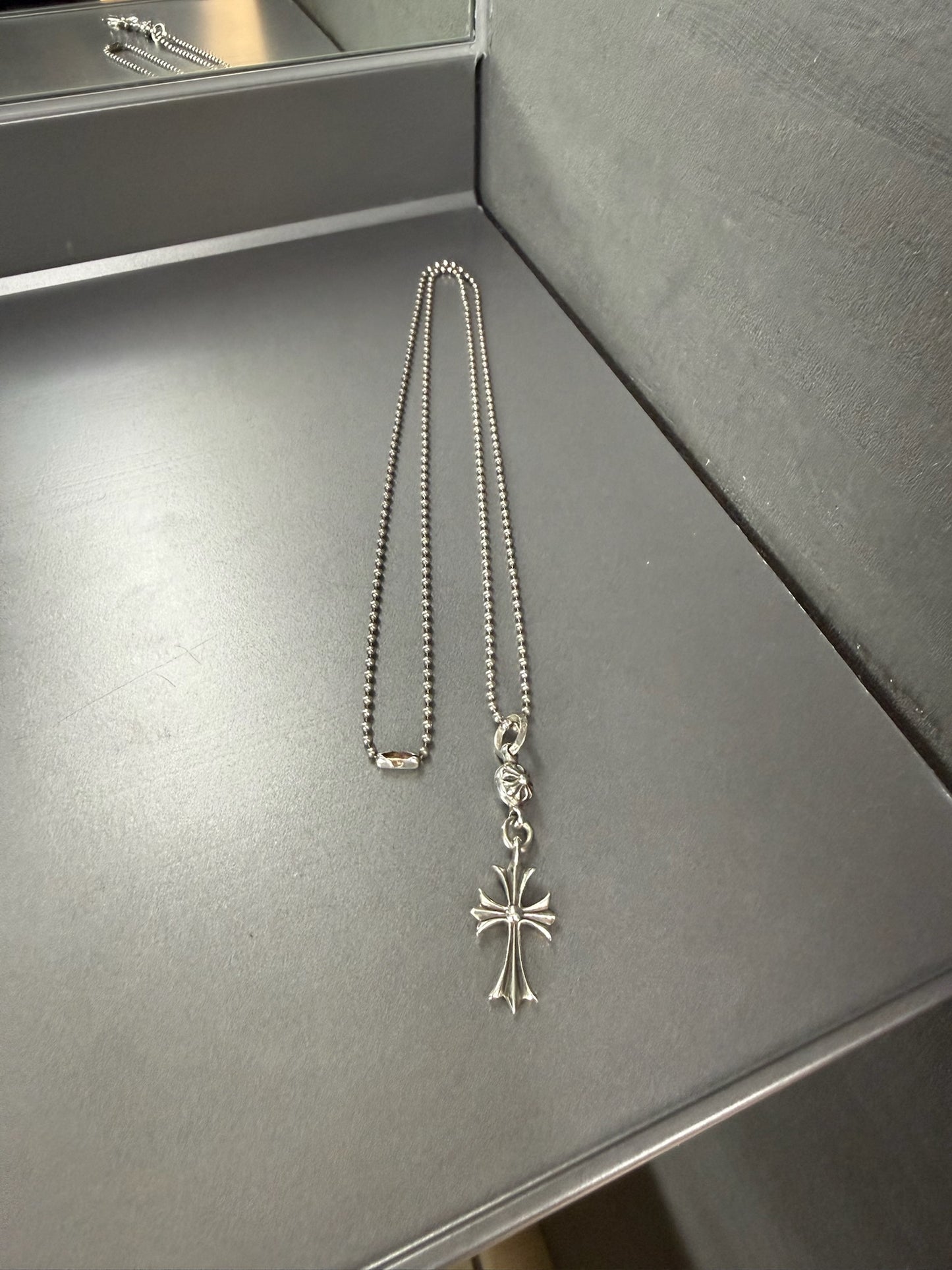 Chrome Hearts Cross Ball Necklace