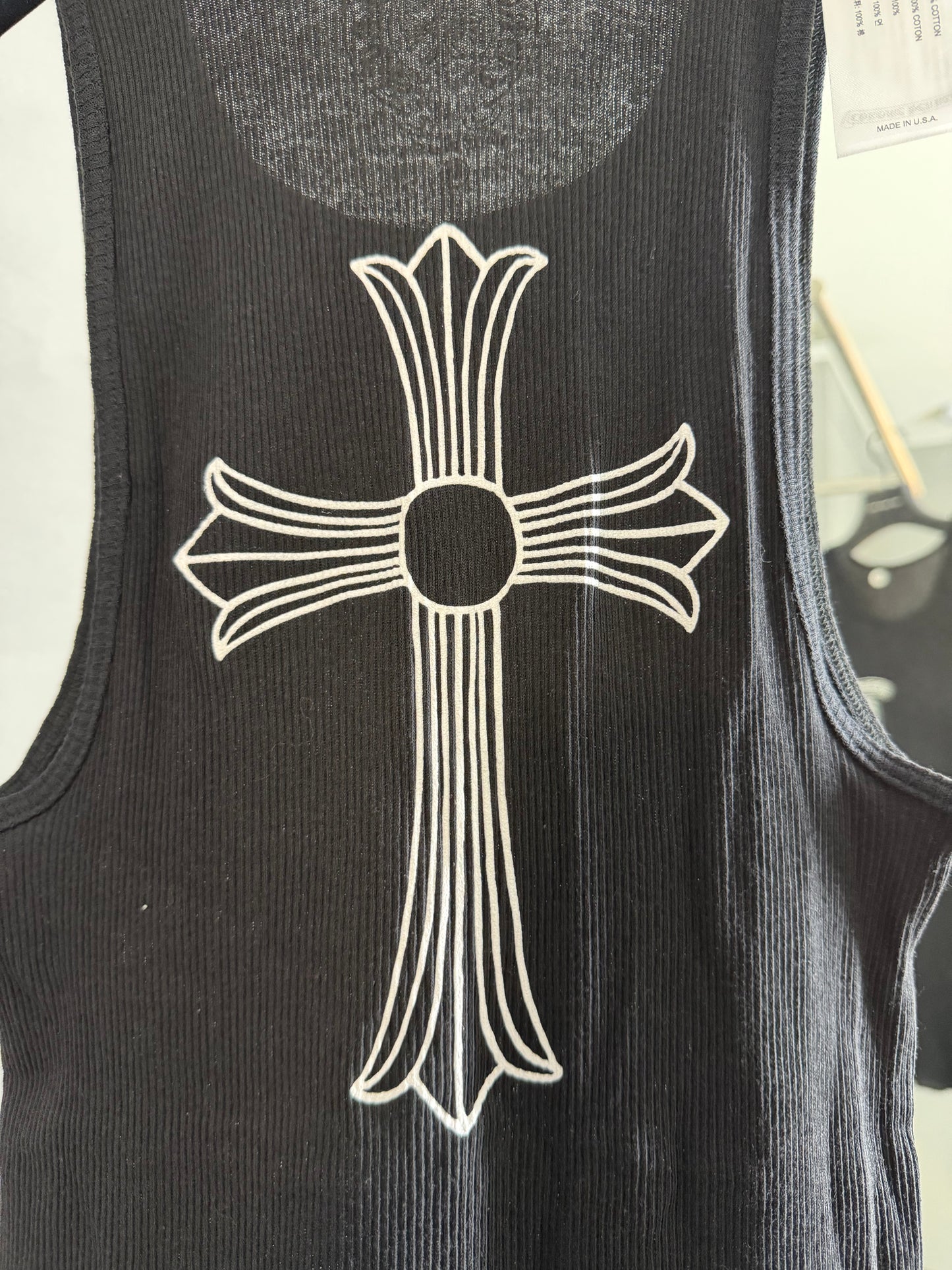 Chrome Hearts Big Cross Tank Top