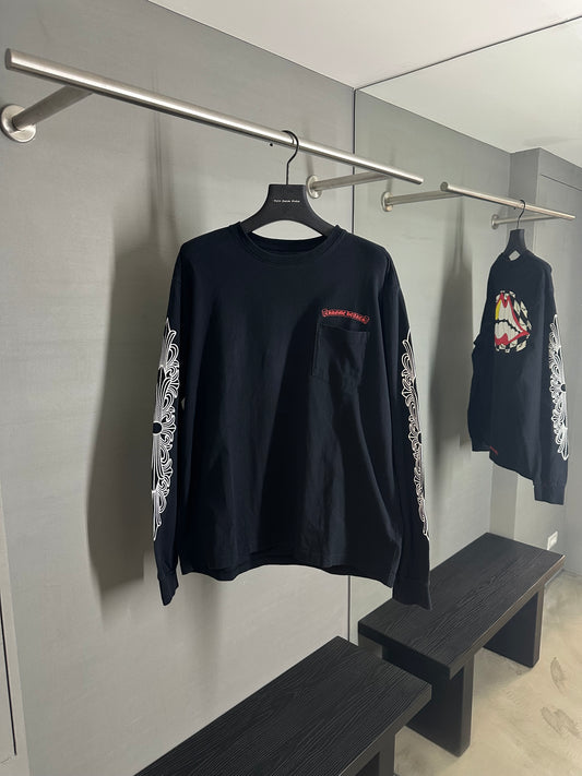 Chrome Hearts Mattyboy Chomper Floral Long Sleeve