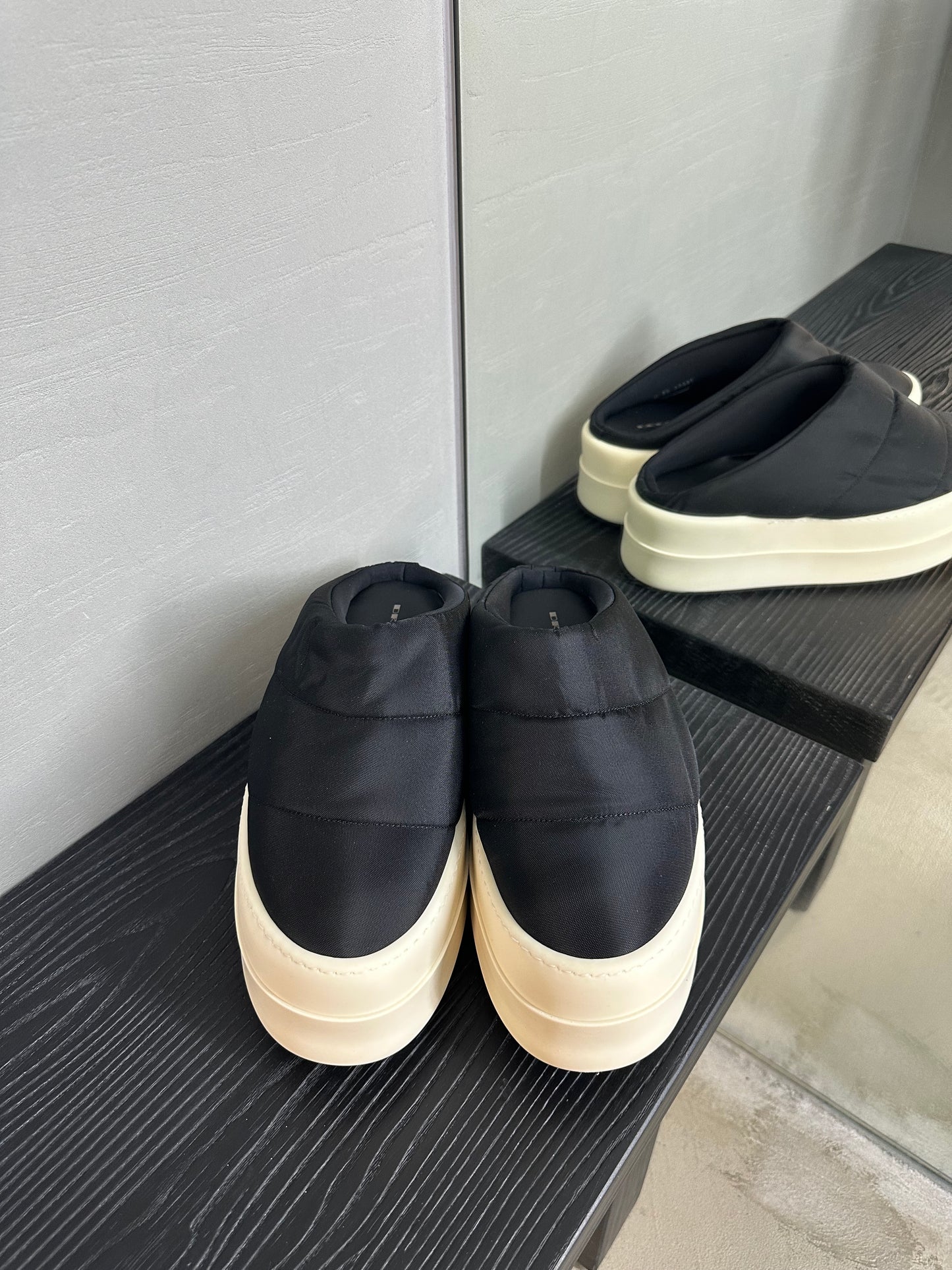 Rick Owens Drkshdw Mega Bumper Slip On Lunar