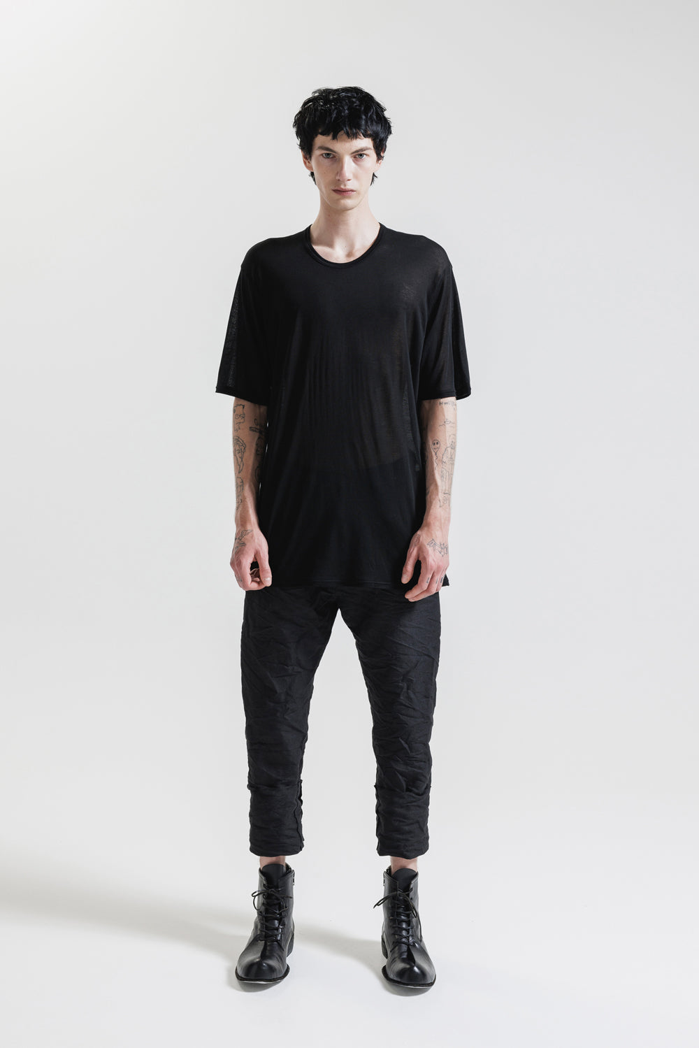 NUDE:MM 40/-Tencel Jersey SHORT SLEEVE T SHIRT