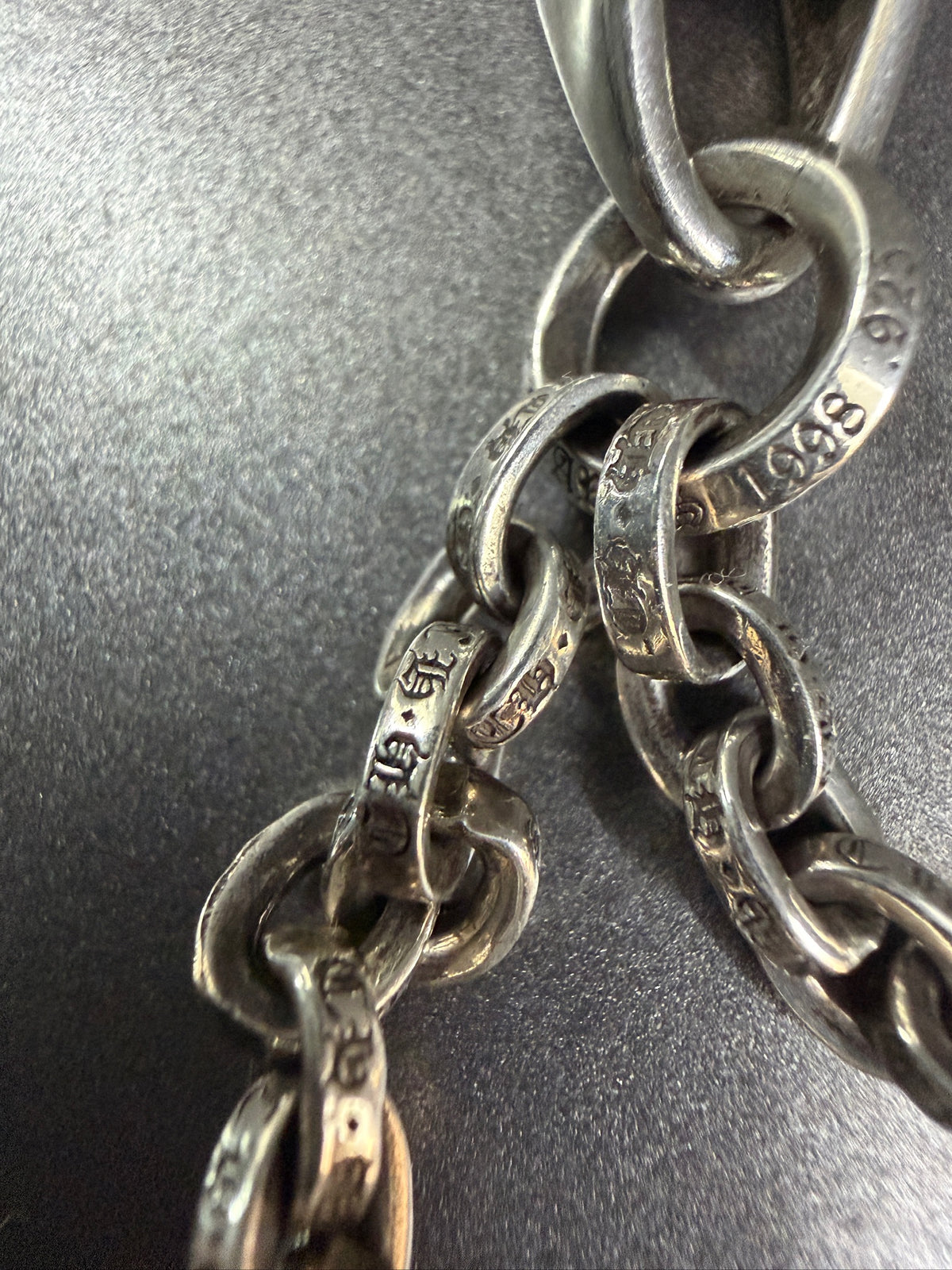 Chrome Hearts Dice Paperchain Lobster Clip Keychain