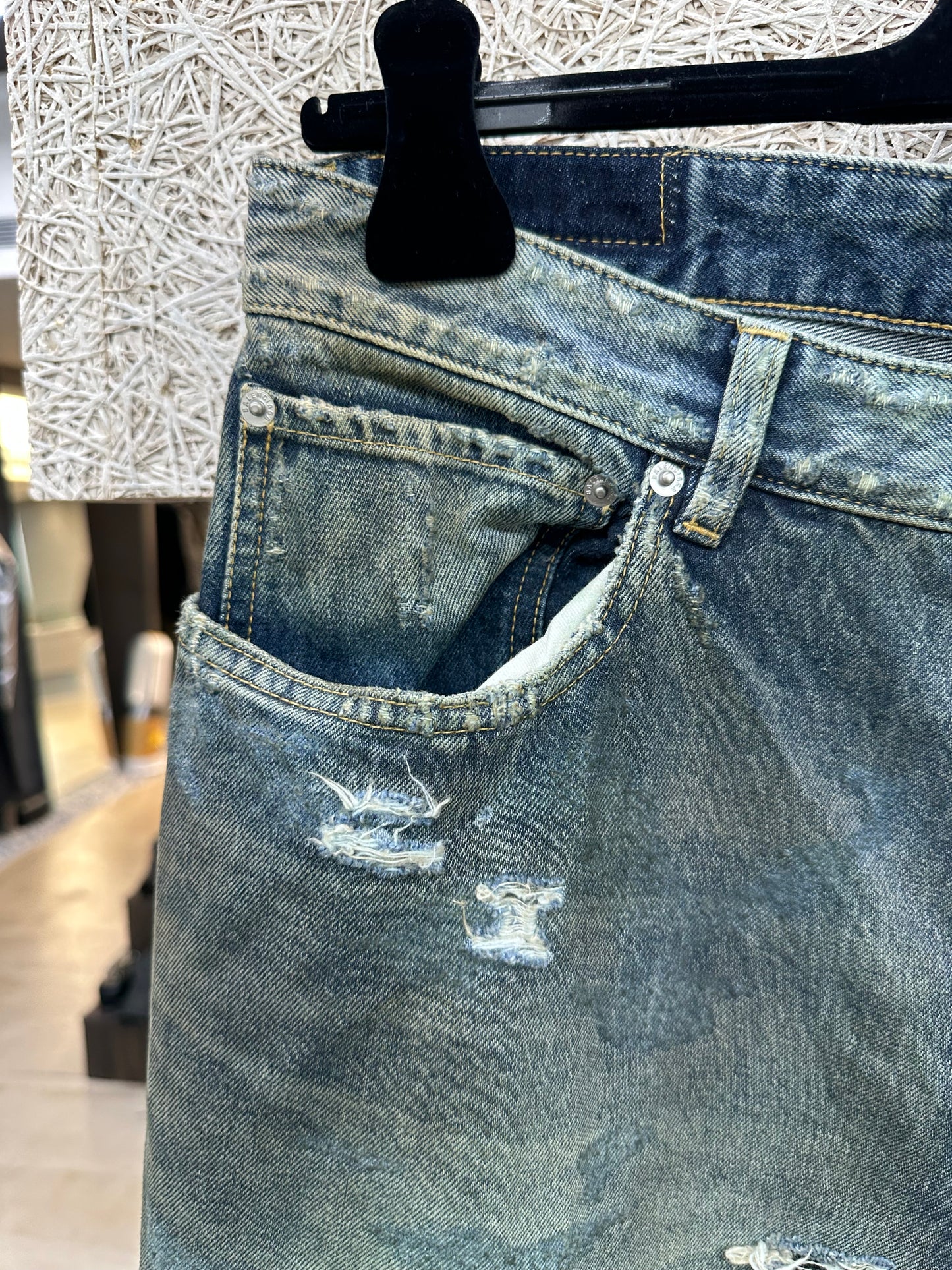 Balenciaga Super Destroyed Jeans