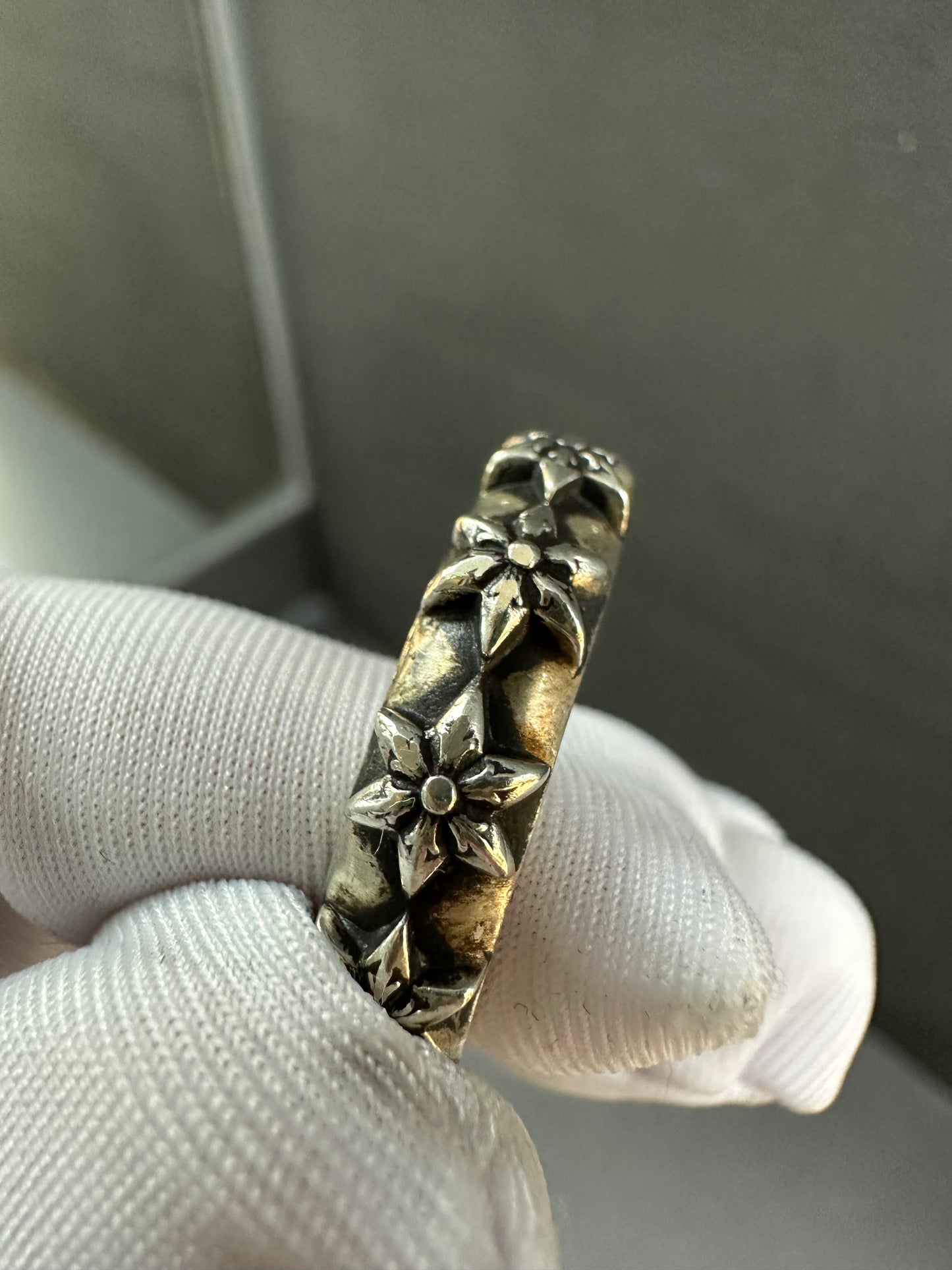 Chrome Hearts Star Band Ring