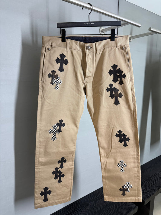 Chrome Hearts Cross Patch Chino Pants