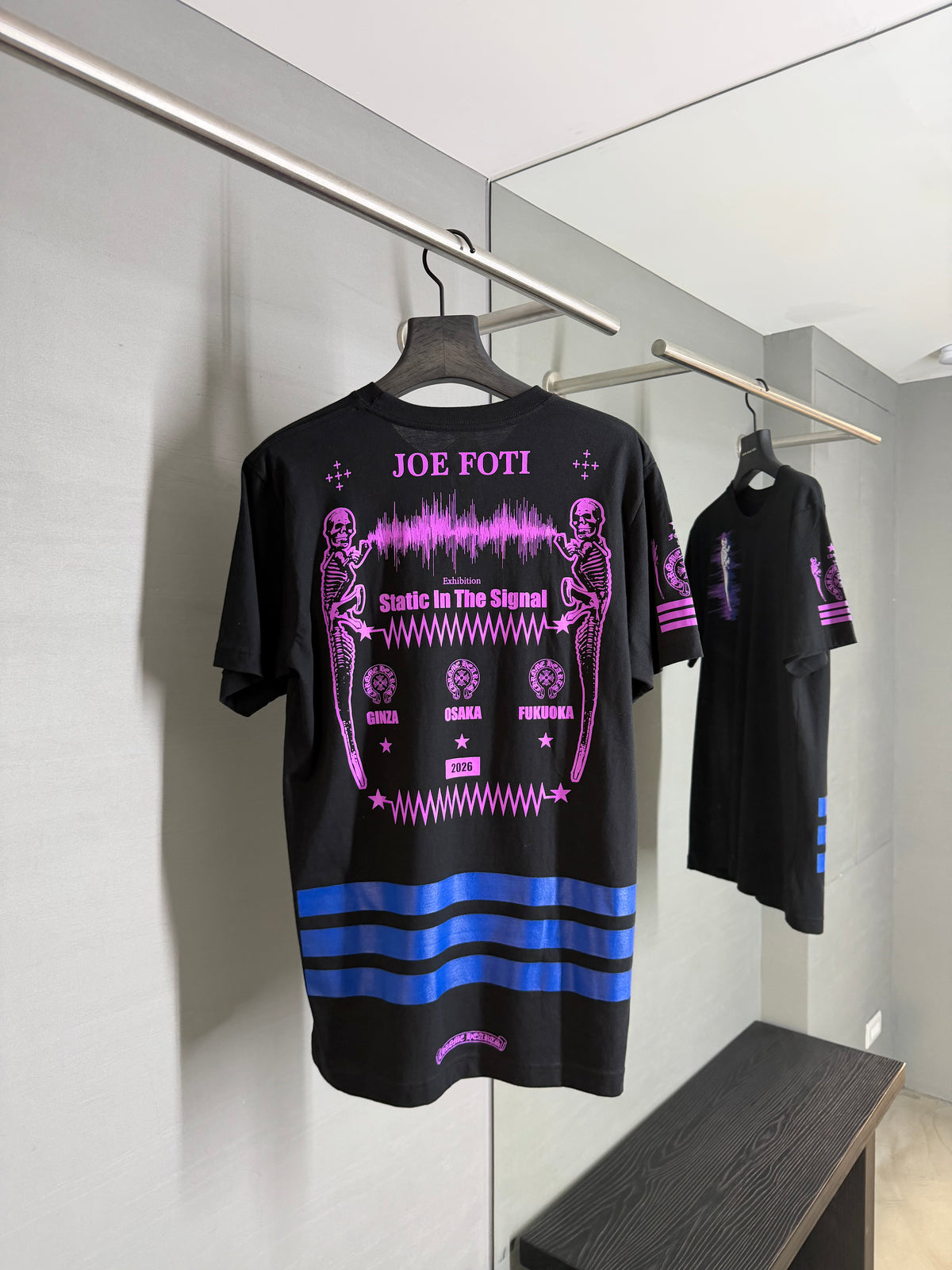 Chrome Hearts JOE FOTI Exhibition Japan 2026 T-Shirt