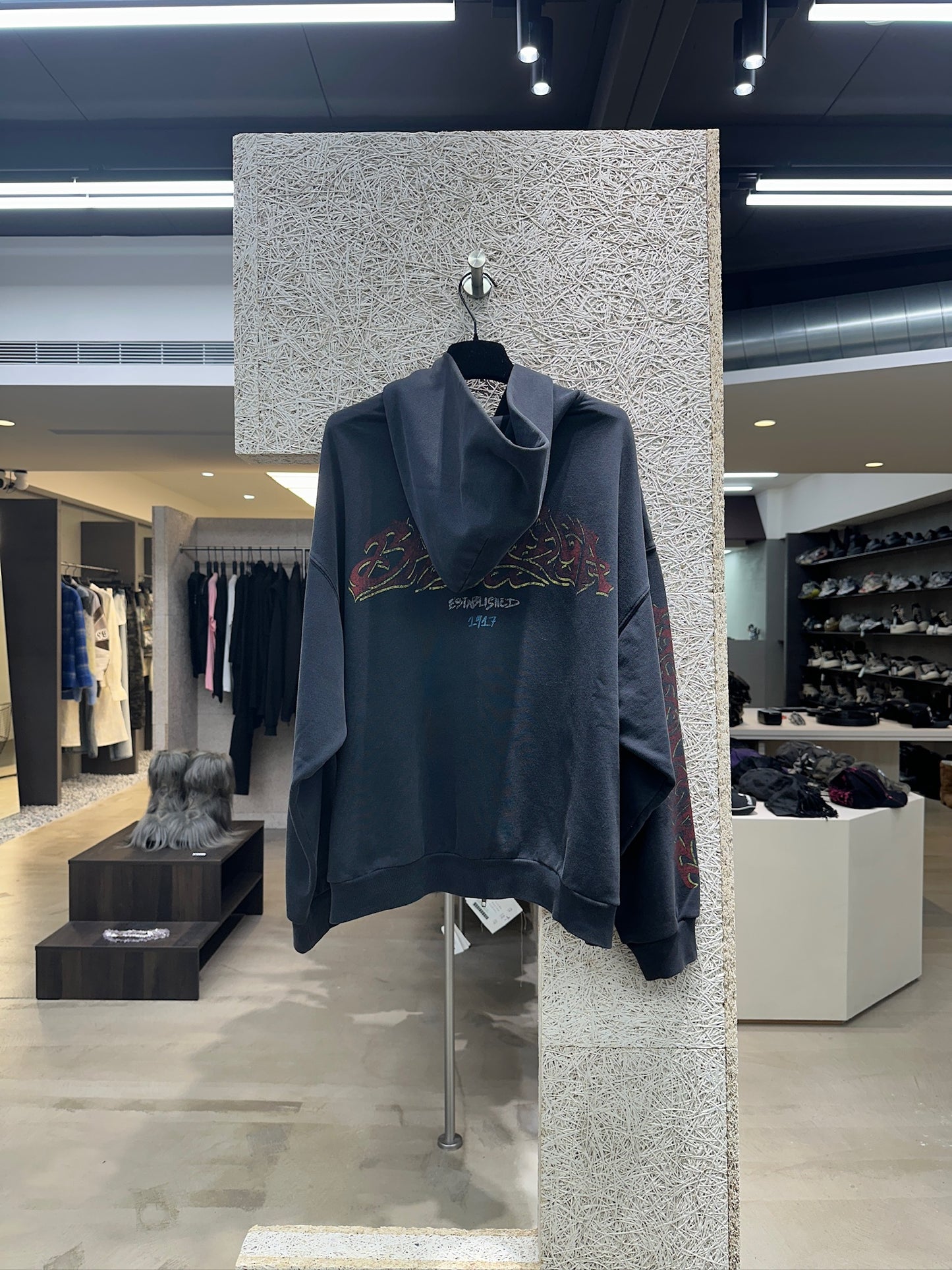 Balenciaga Offshore Full-zip Hoodie