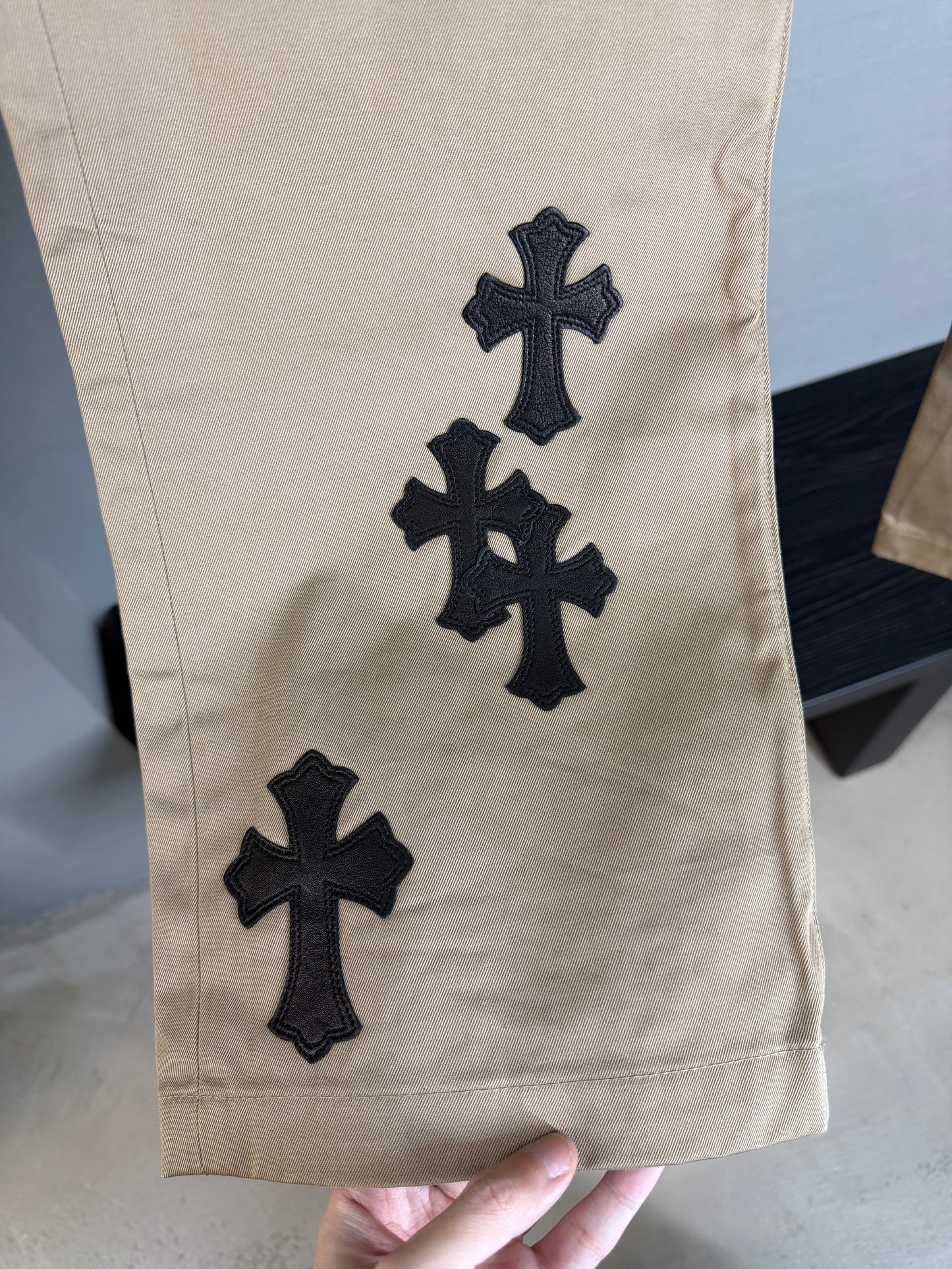 Chrome Hearts Cross Patch Chino Pants