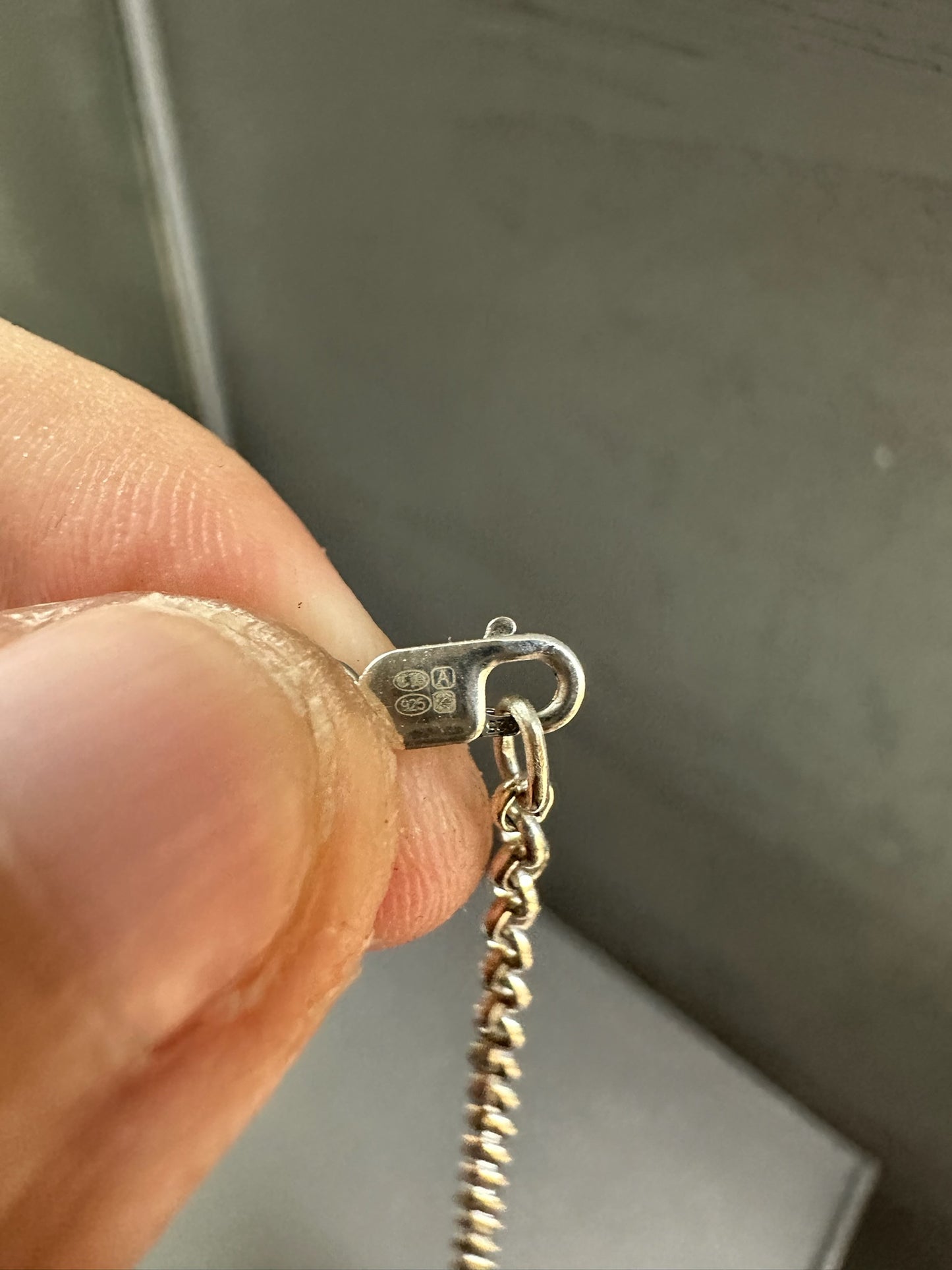 Chrome Hearts Safety Pin Necklace with Diamond