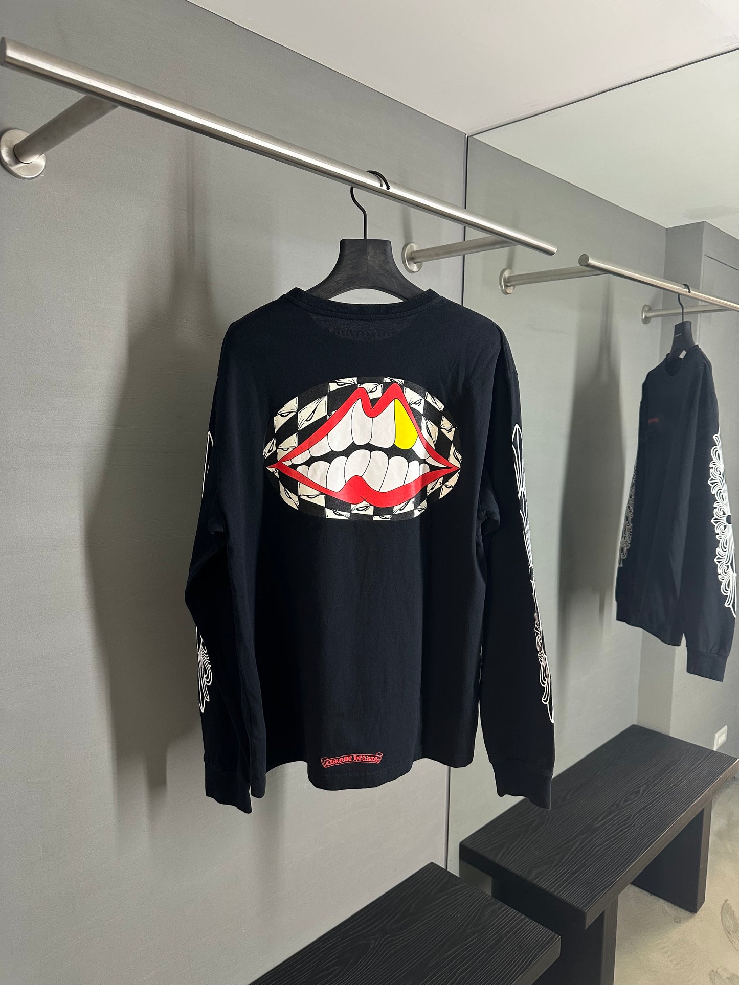 Chrome Hearts Mattyboy Chomper Floral Long Sleeve