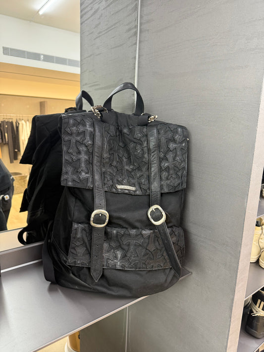 Chrome Hearts leather patches backpack