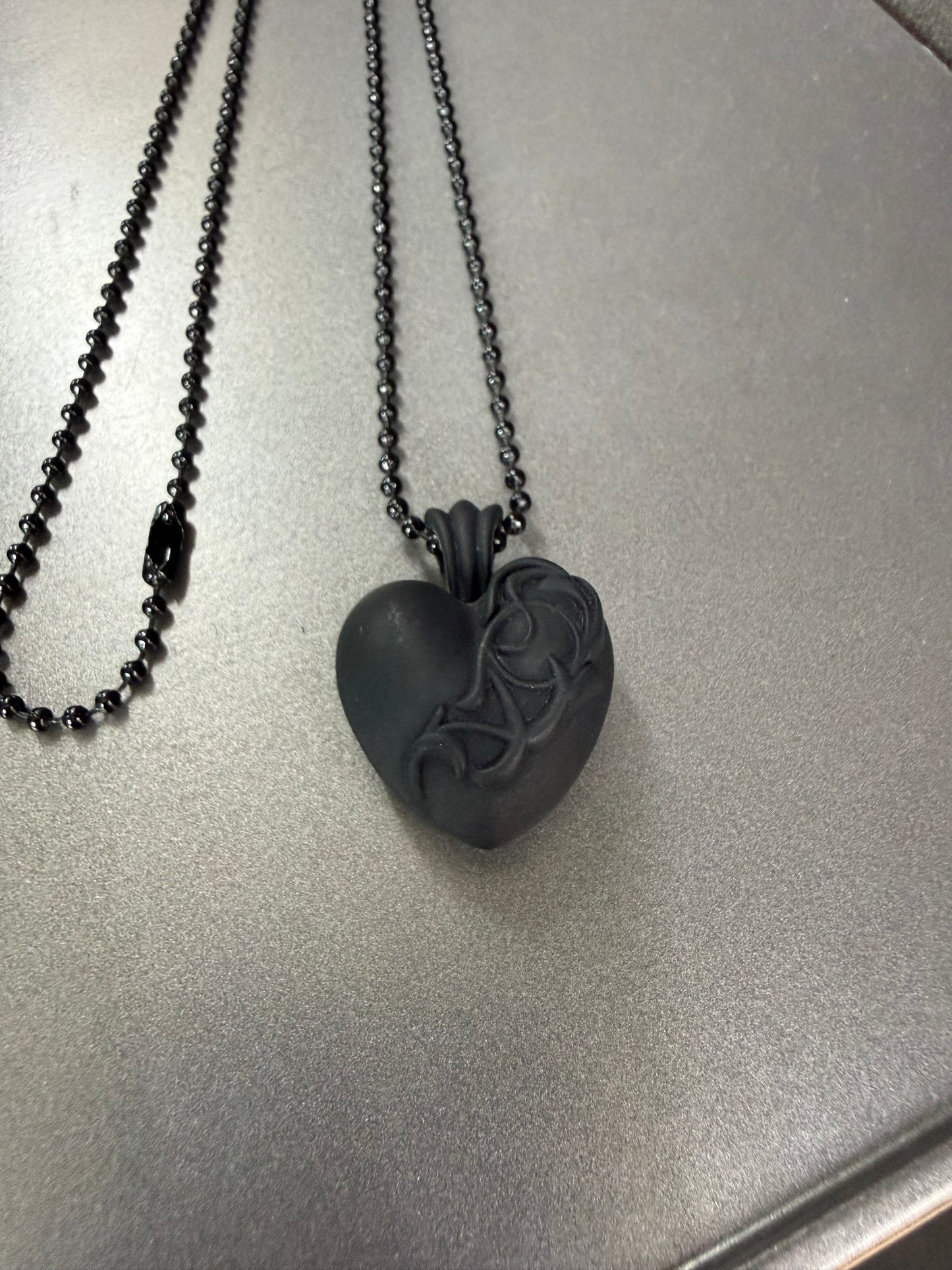 Chrome Hearts Silicone Vine heart Necklace
