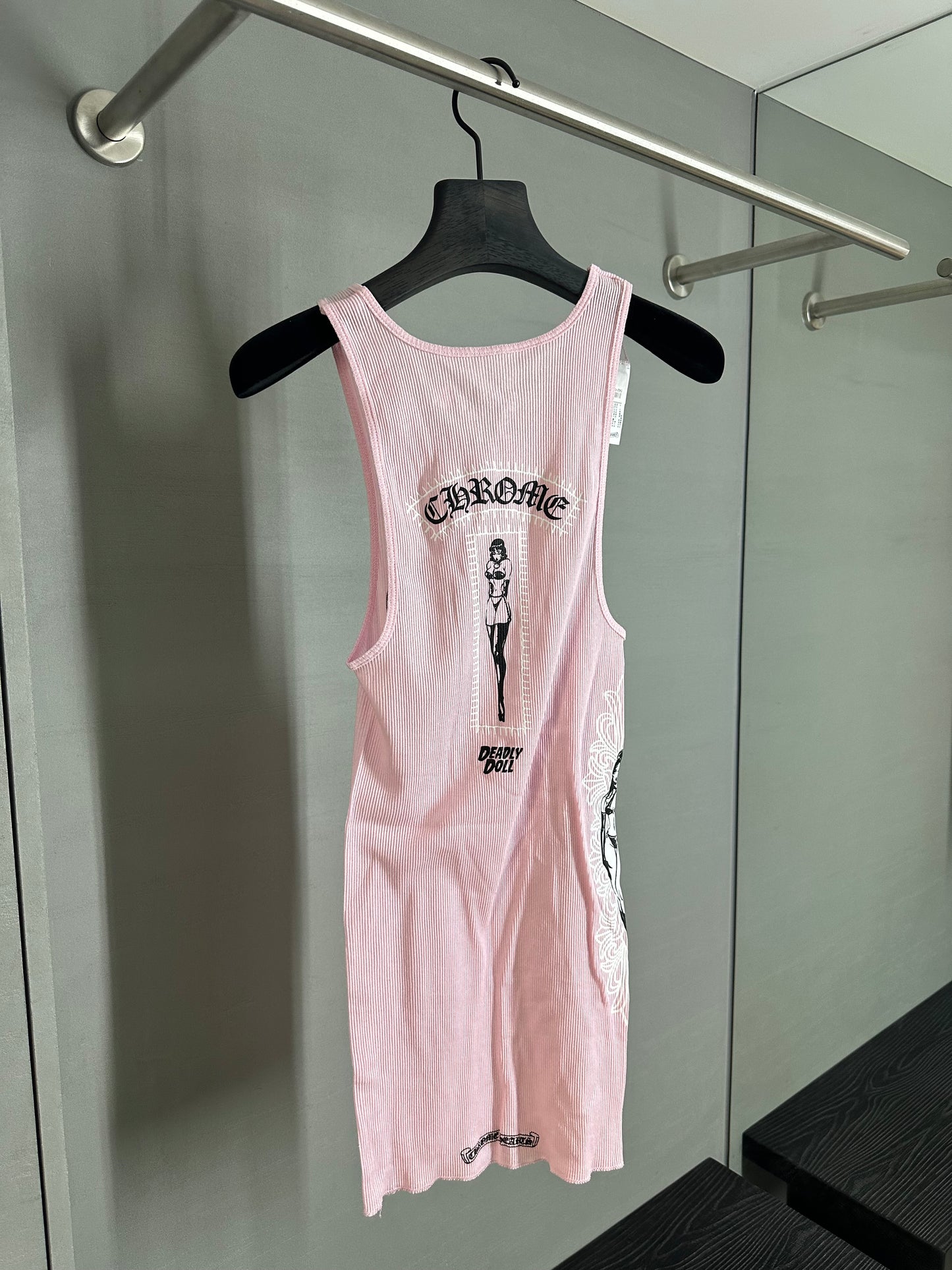 Chrome Hearts ‘Deadly Doll’ Horseshoe Tank Top