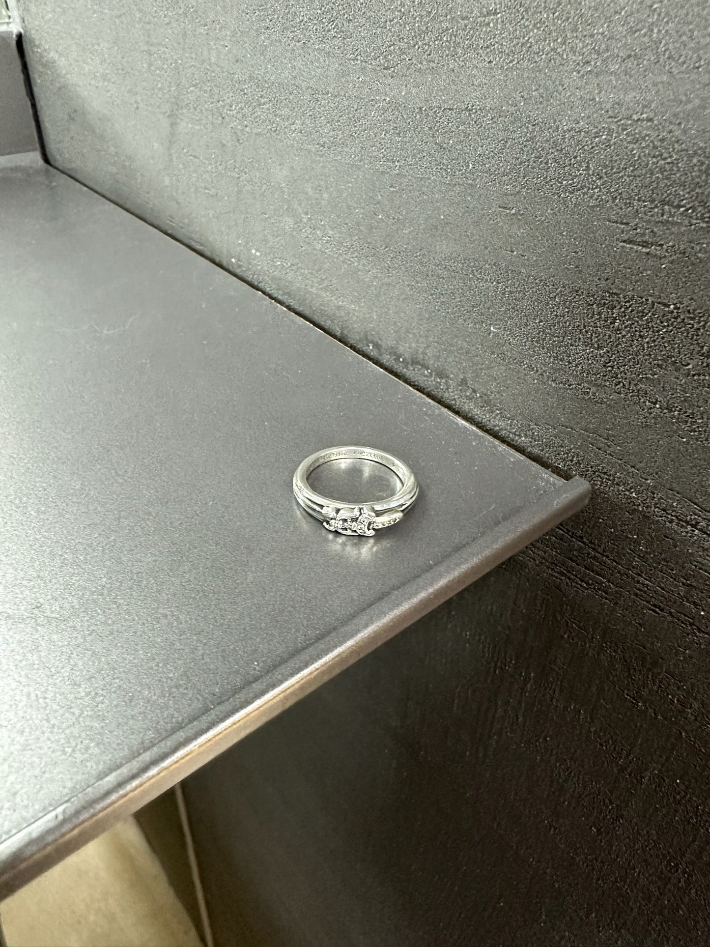 Chrome Hearts Floral Ring with Diamonds