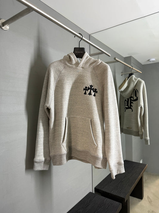 Chrome Hearts Triple Cross EmbroideredHoodie