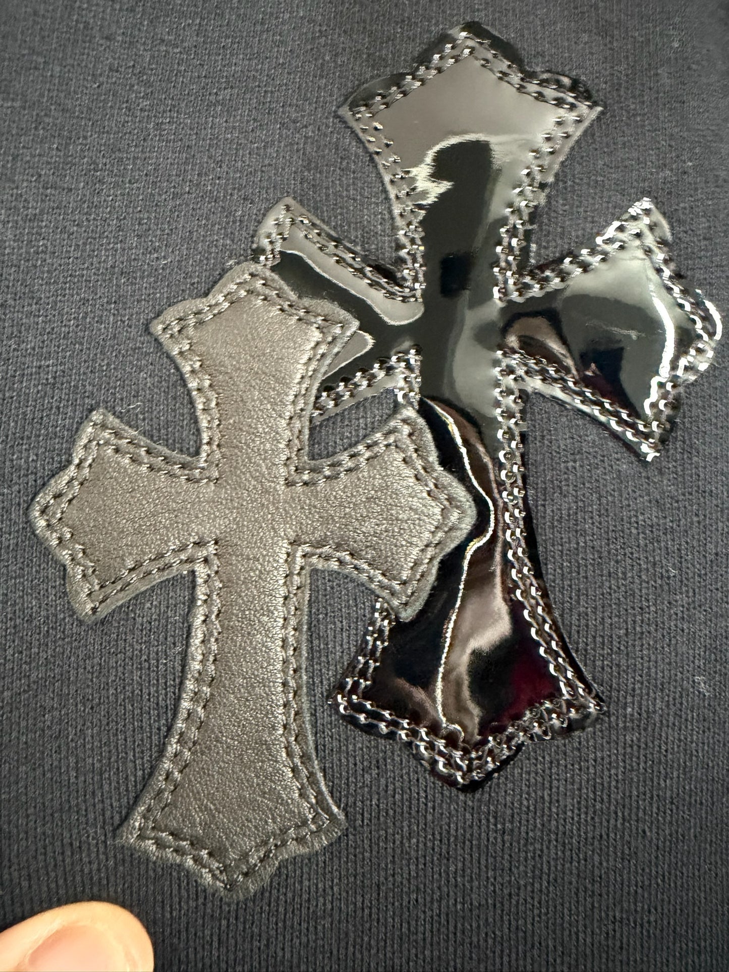 Chrome Hearts Paper Jam Cross Patch Sweatpants