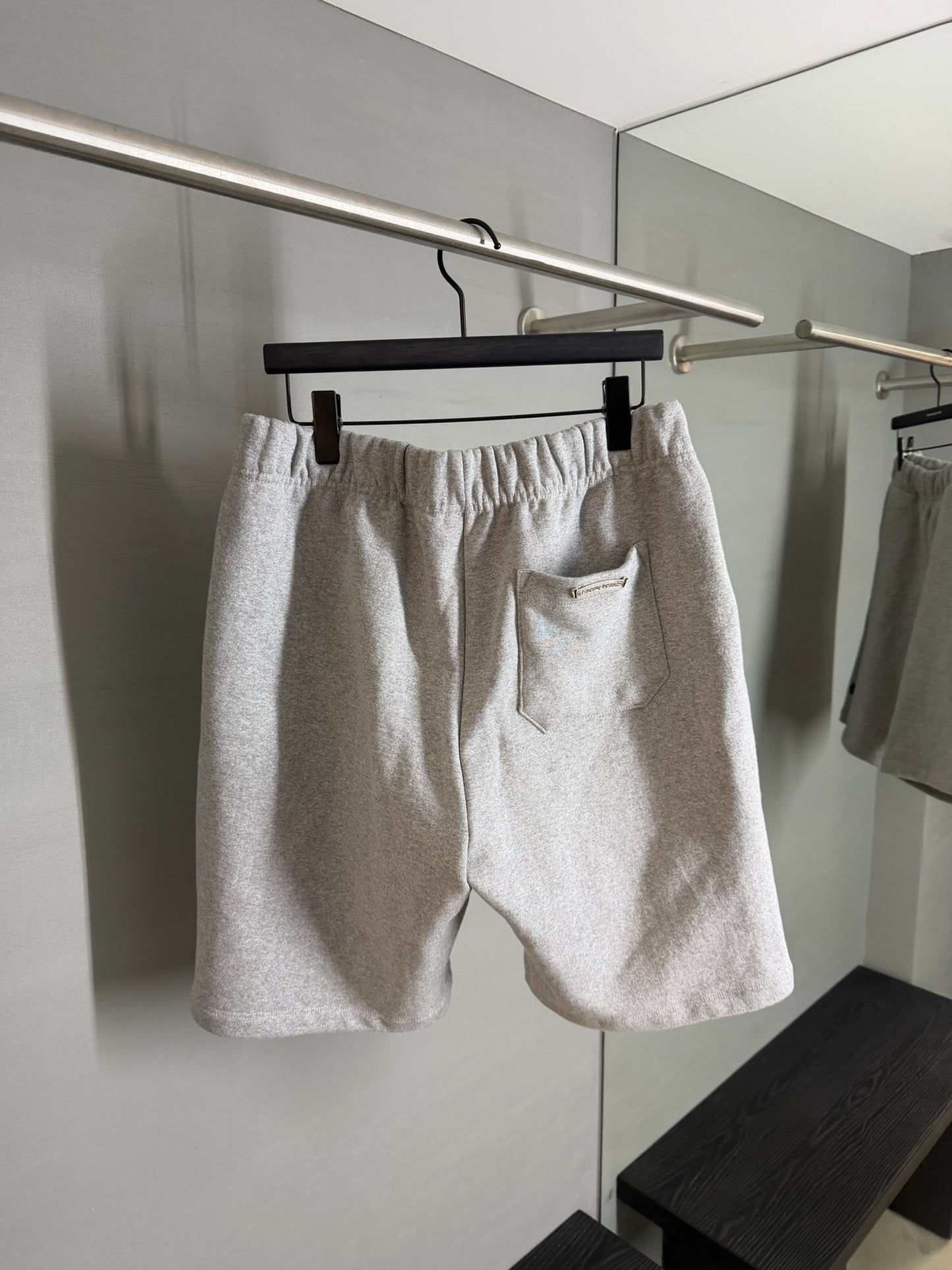Chrome Hearts Triple Cross Patch Sweat Shorts