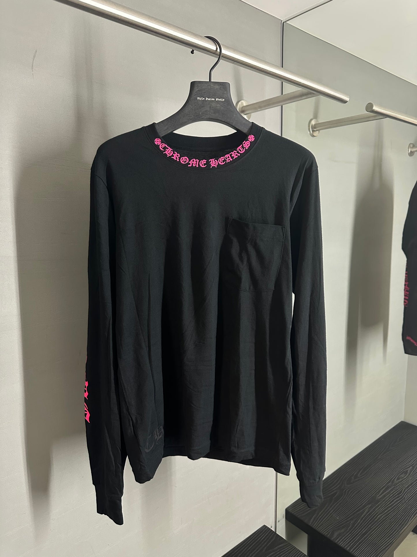 Chrome Hearts Neck Logo Long Sleeve