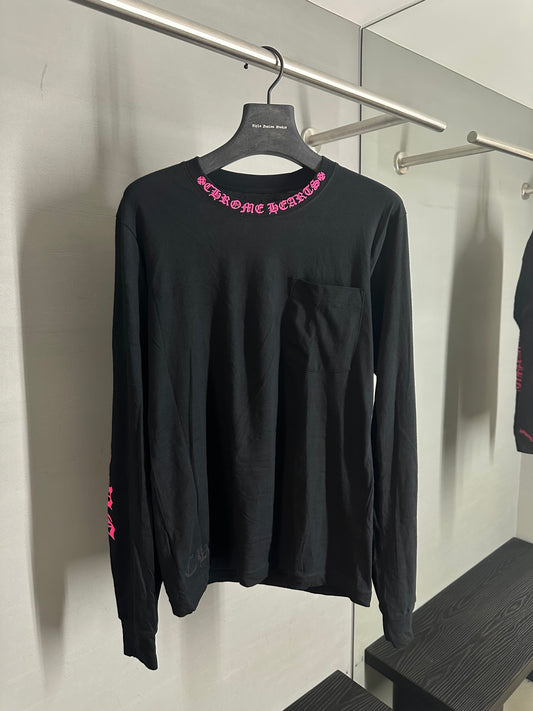 Chrome Hearts Neck Logo Long Sleeve