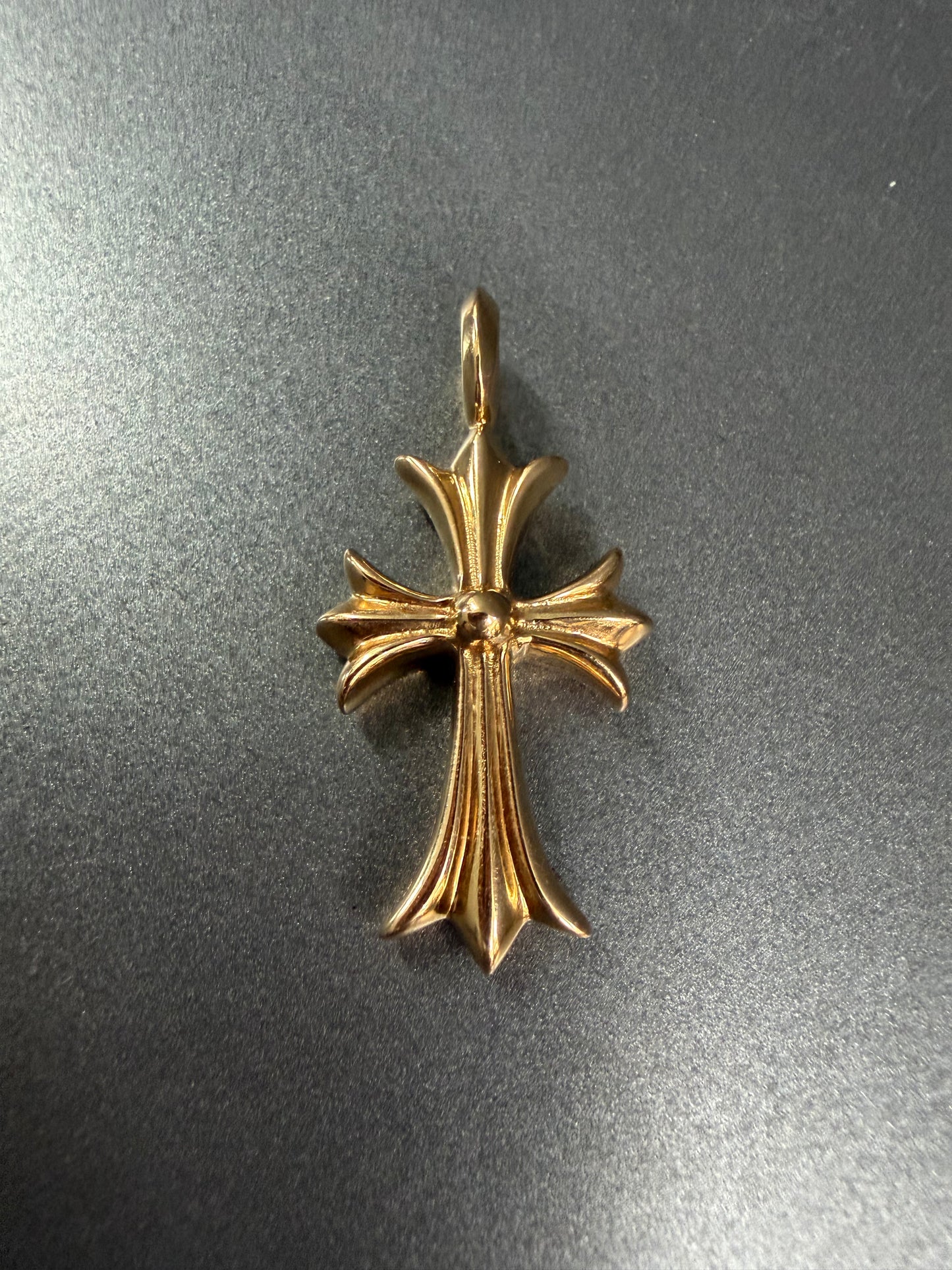 Chrome Hearts 22K Tiny Pendant with Red Ruby