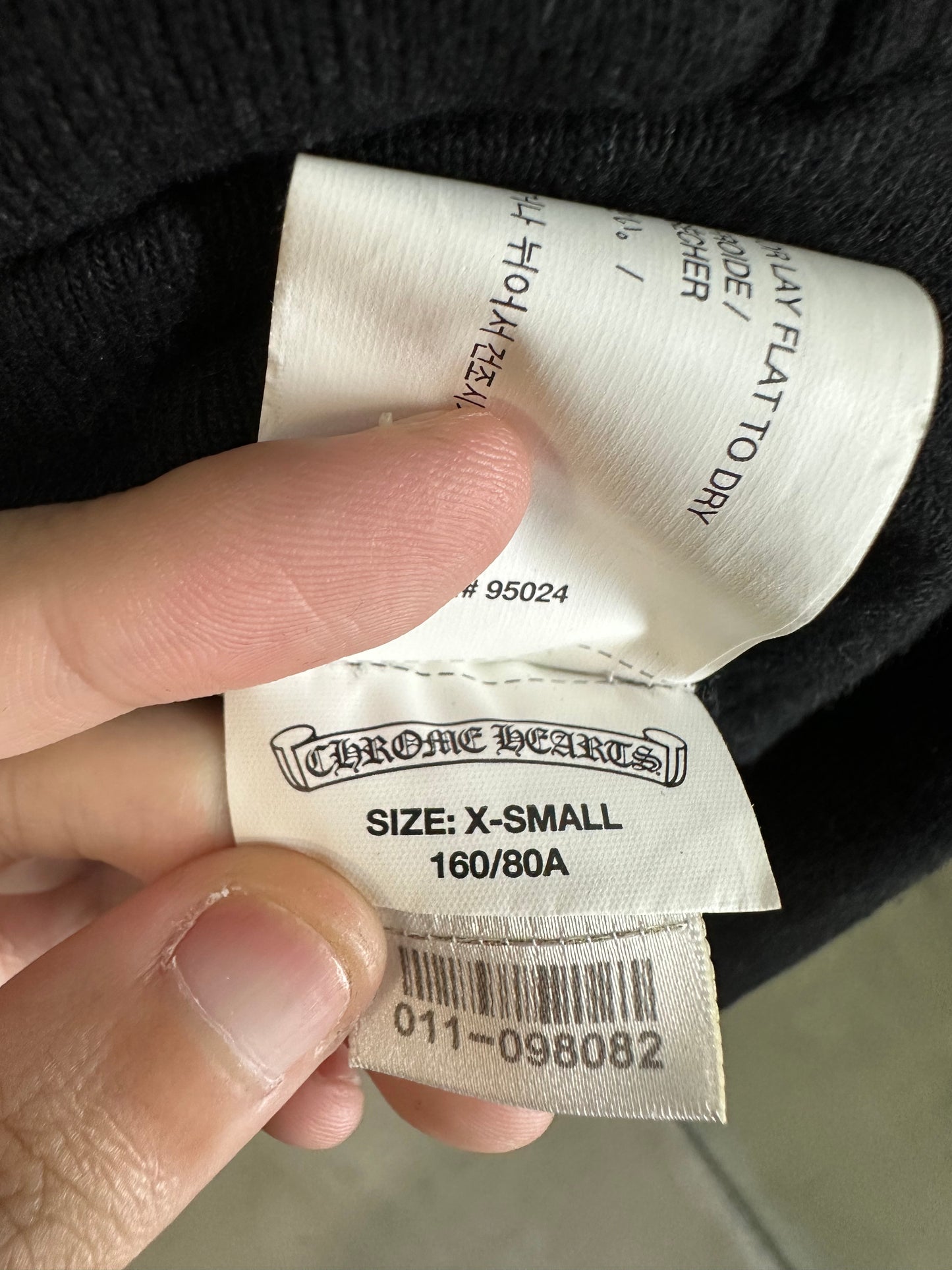 Chrome Hearts Mattyboy Chomper Wool Hoodie