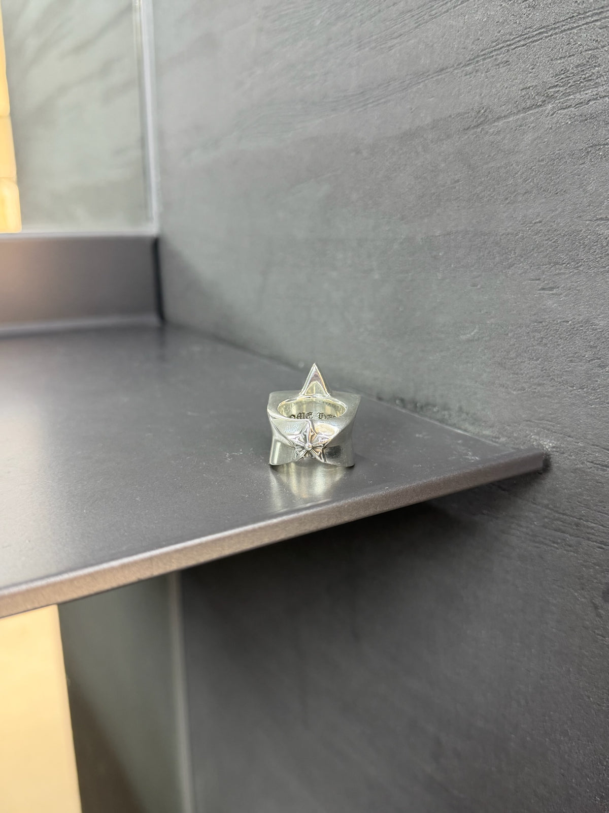 Chrome Hearts Large Star Ring