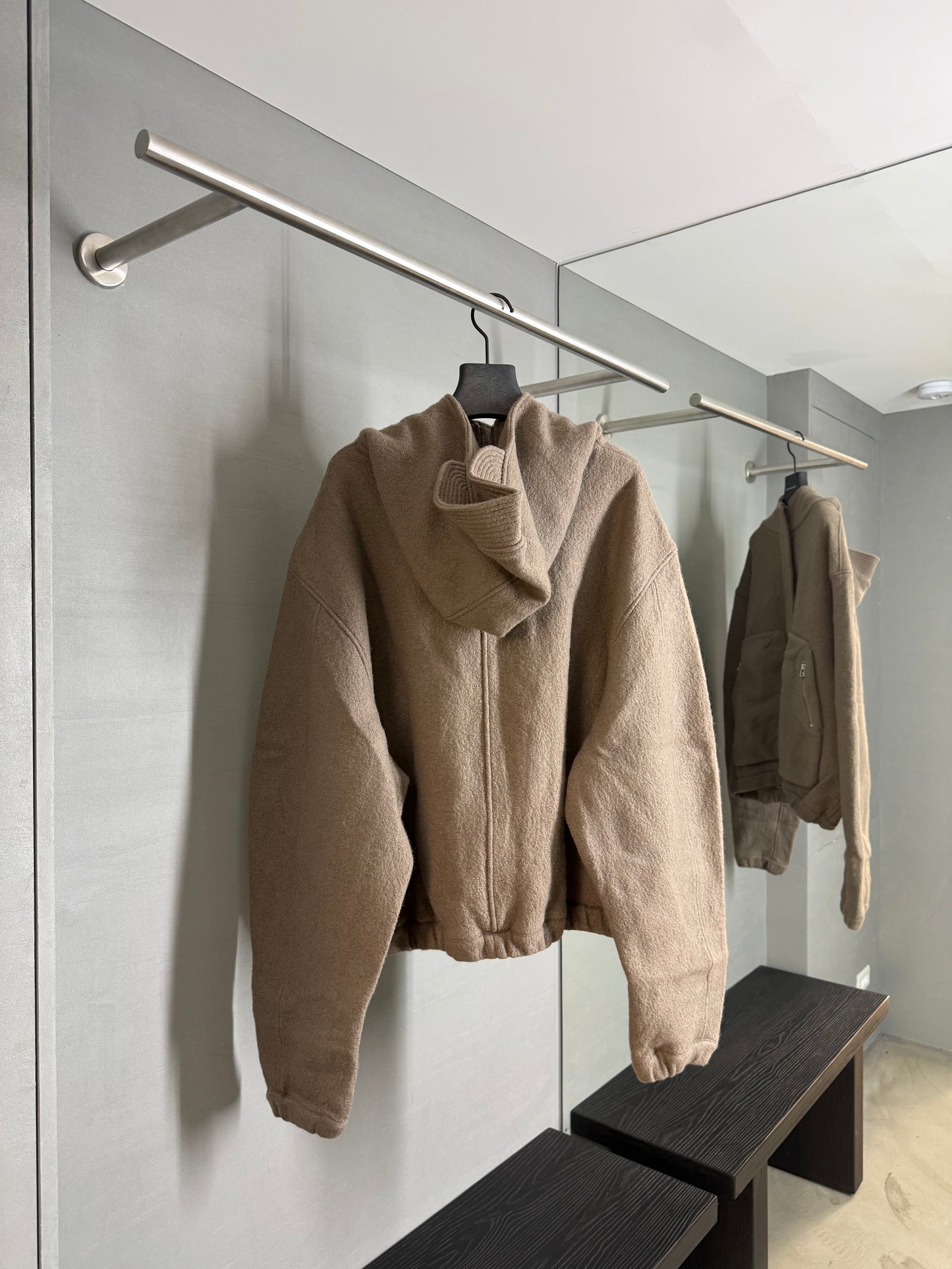 TONDOLO HOODED FLEECE JACKET