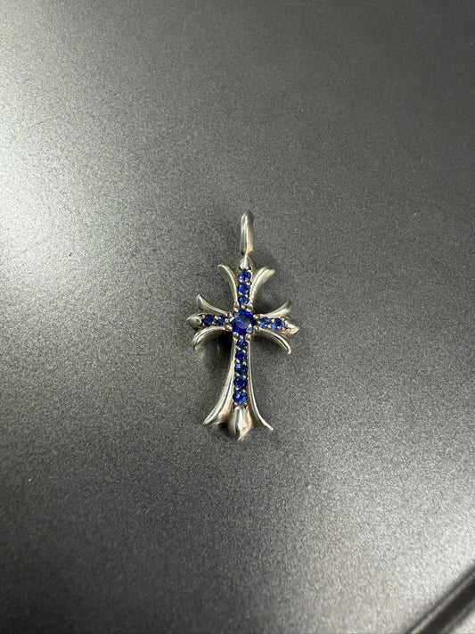 Chrome Hearts Tiny Pendant with Sapphire
