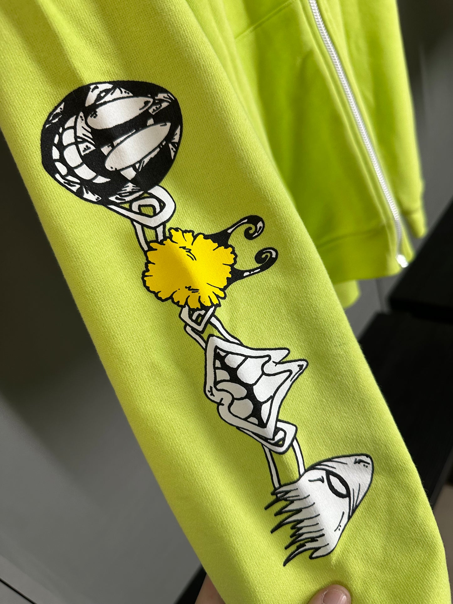 Chrome Hearts Matty Boy Volt Thermal Zip-up