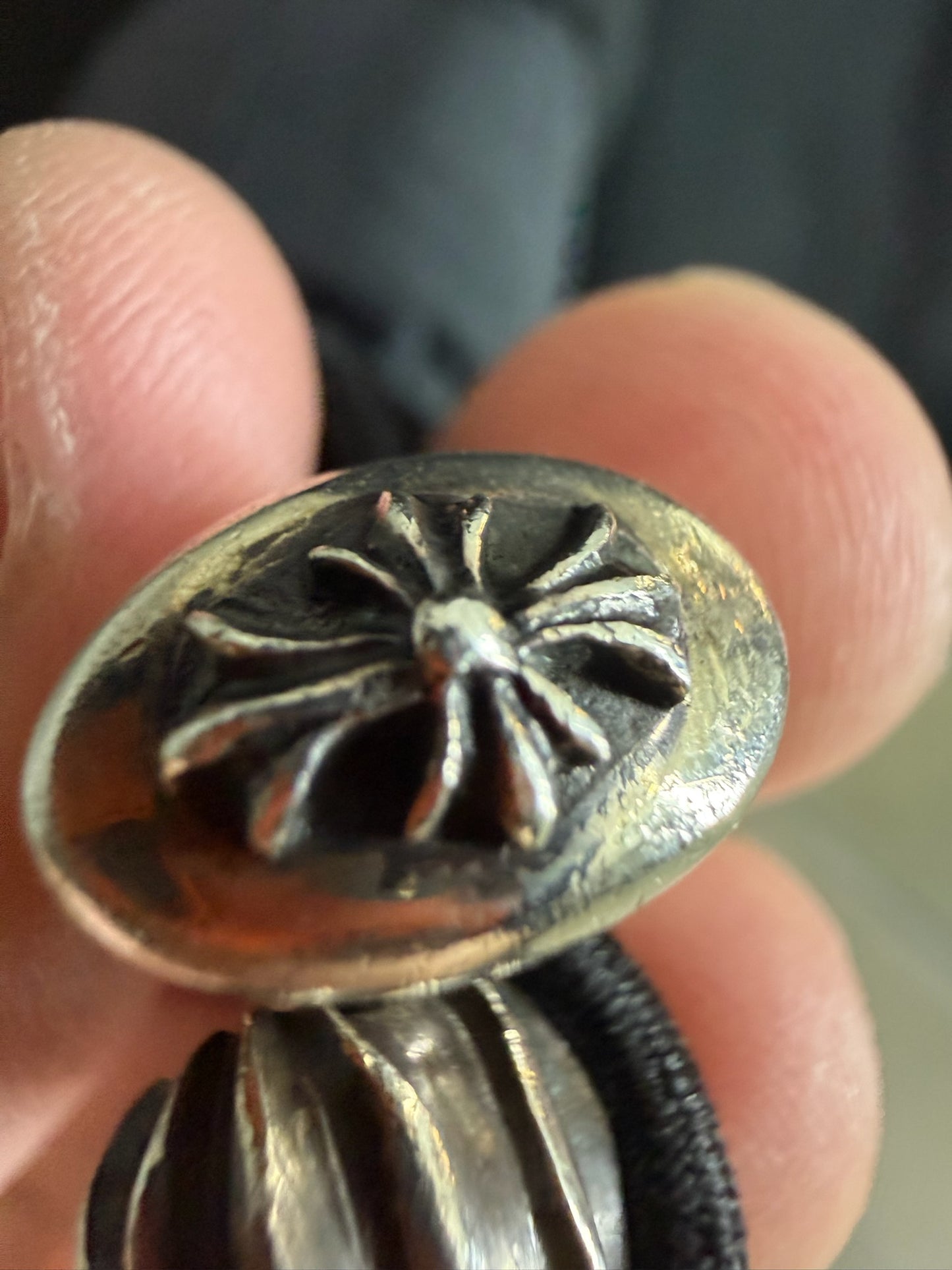 Chrome Hearts Half-zip Corduroy Pullover