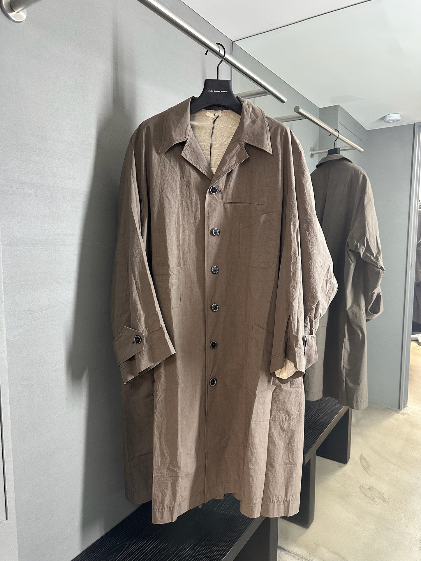 Peng Tai Khaki Long Coat