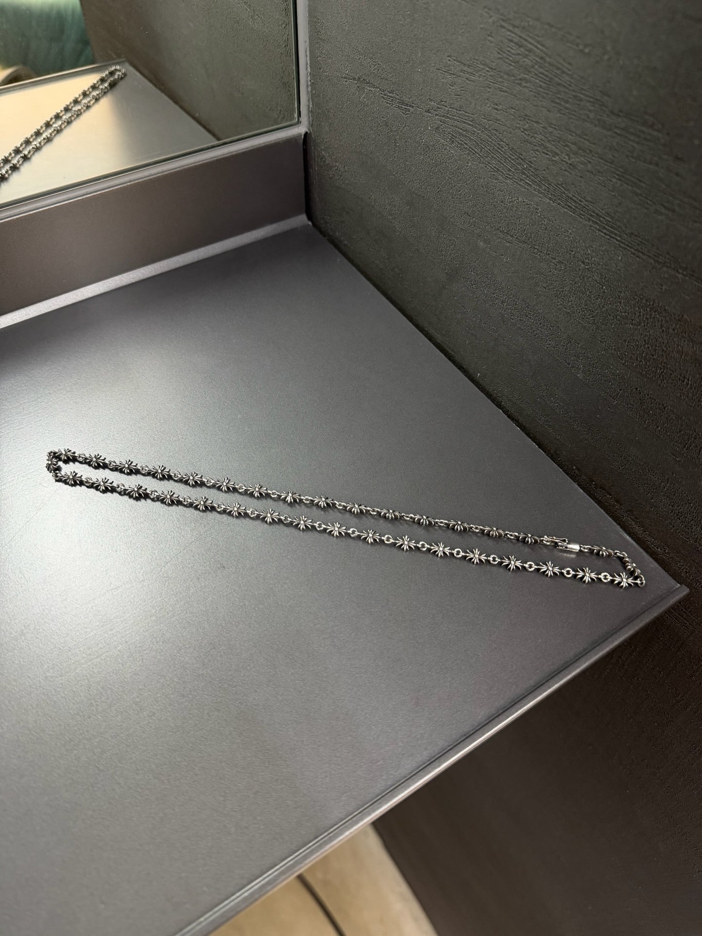 Chrome Hearts Tiny E Necklace