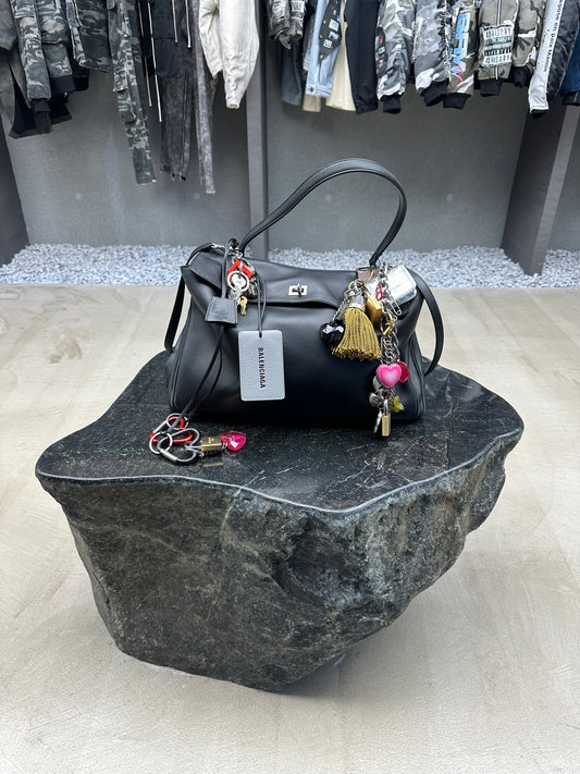 Balenciaga Rodeo Large Handbag with Charm