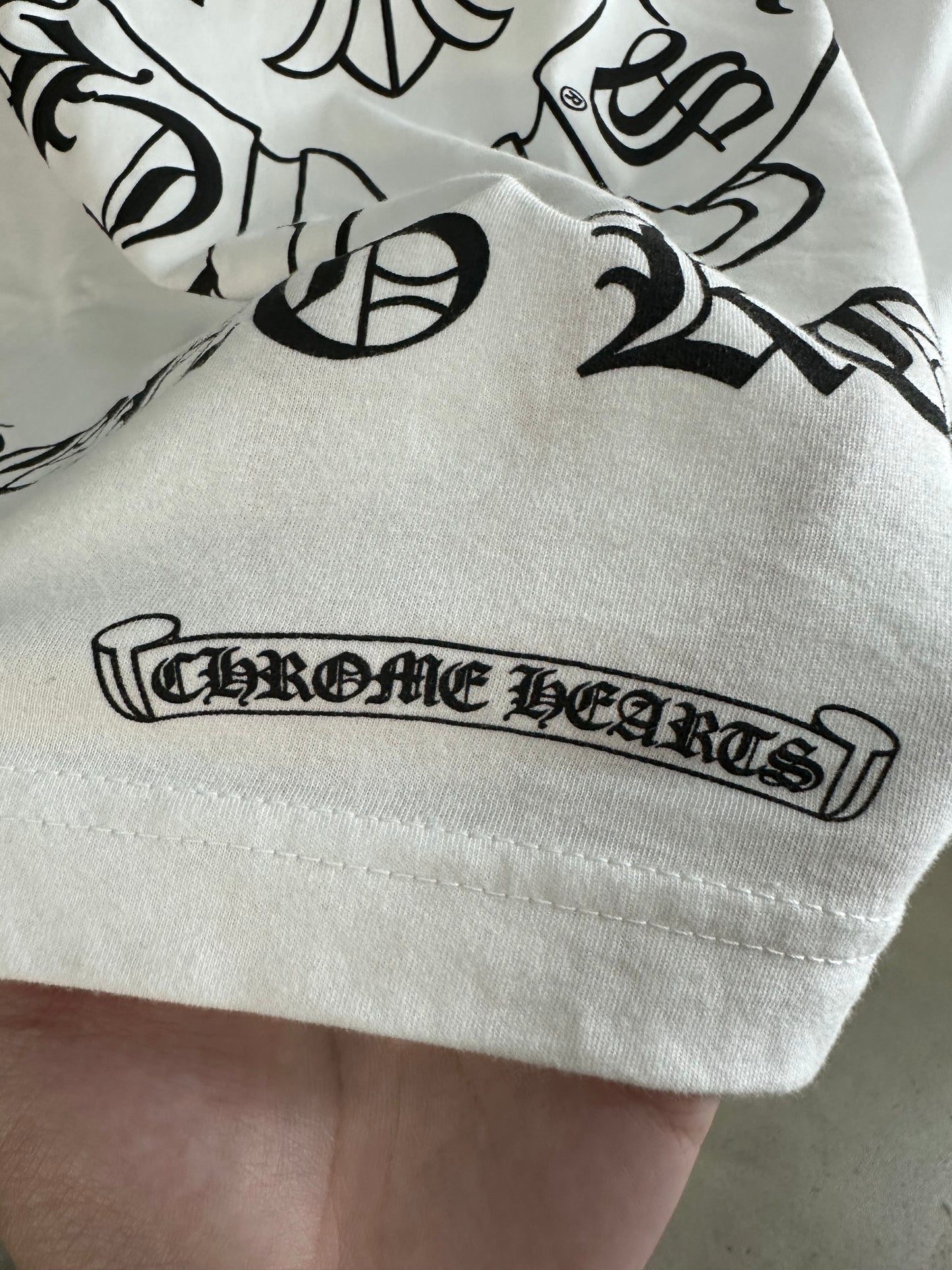Chrome Hearts HONG KONG Horseshoe Long Sleeve