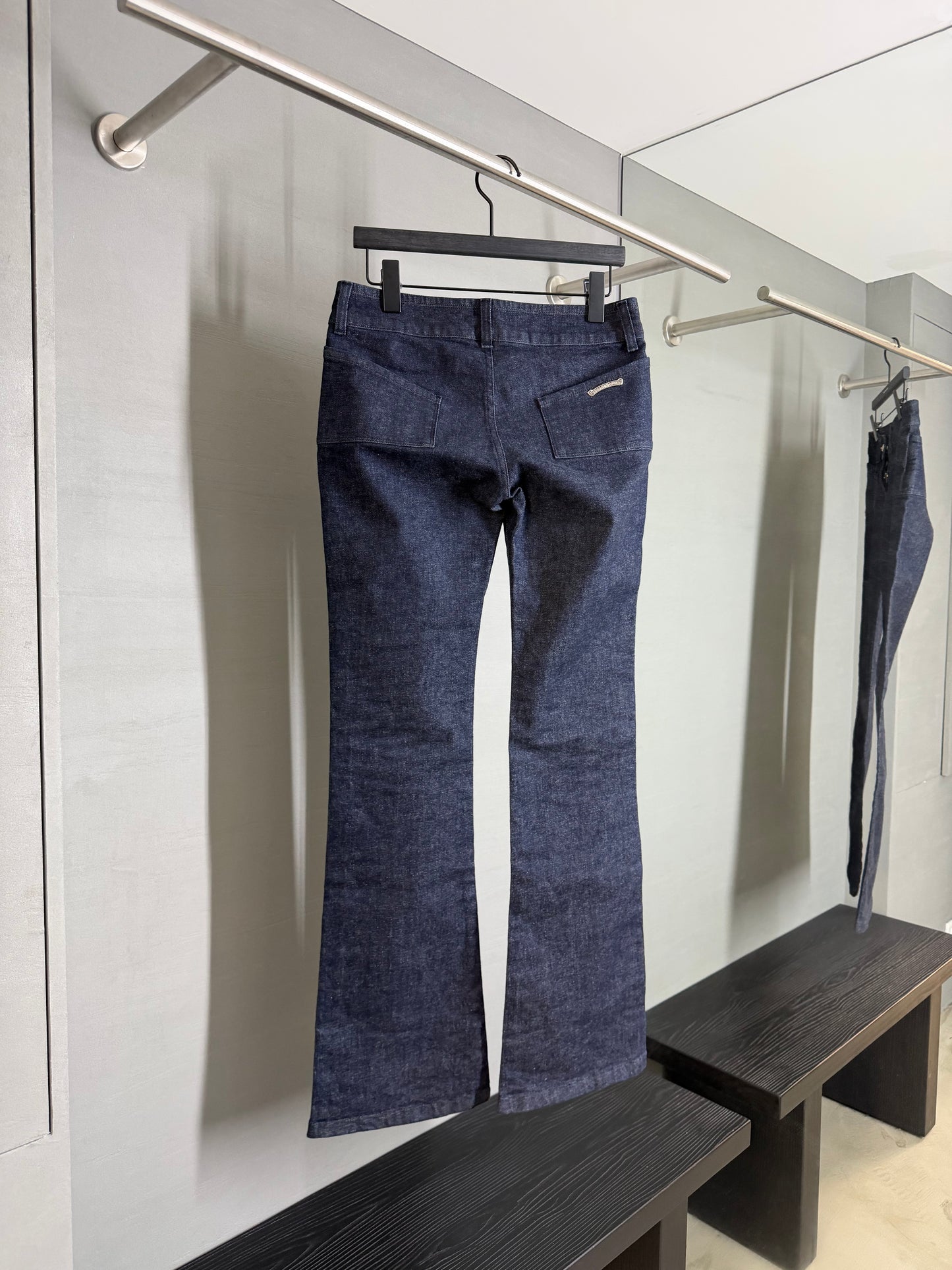 Chrome Hearts Original Denim Flared Jeans