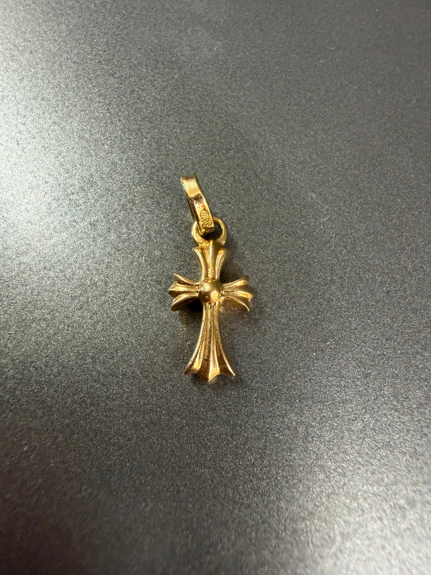 Chrome Hearts 22K Babyfat BBF Pendant with Diamonds