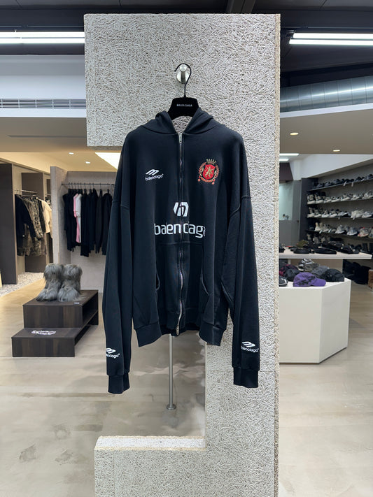 Balenciaga Soccer Paris Zip-up Jacket