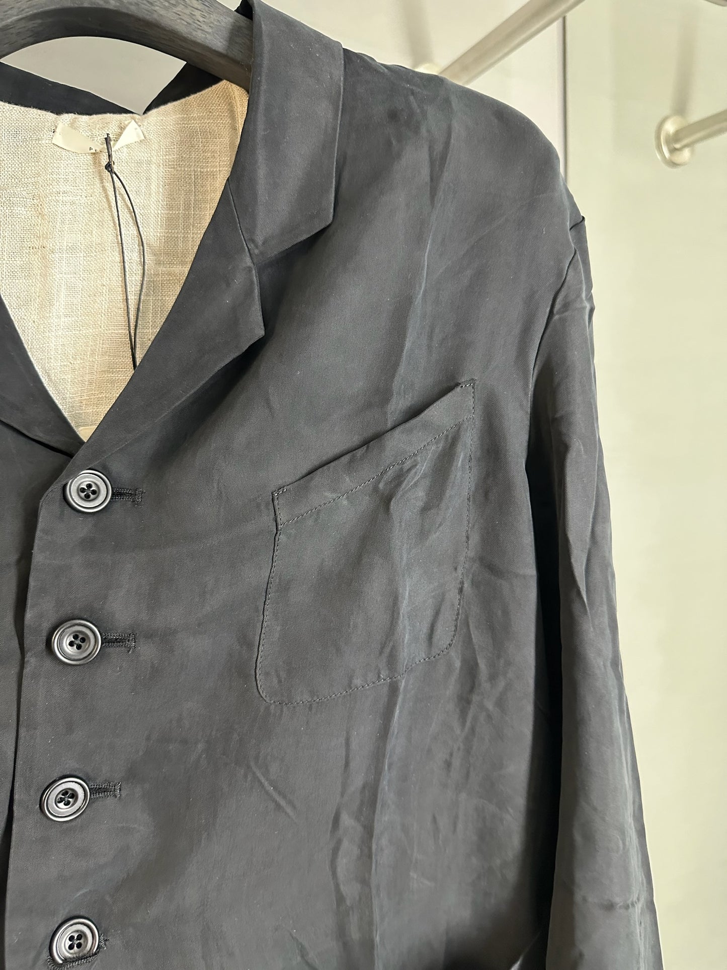 Peng Tai Cupro Silk Blazer