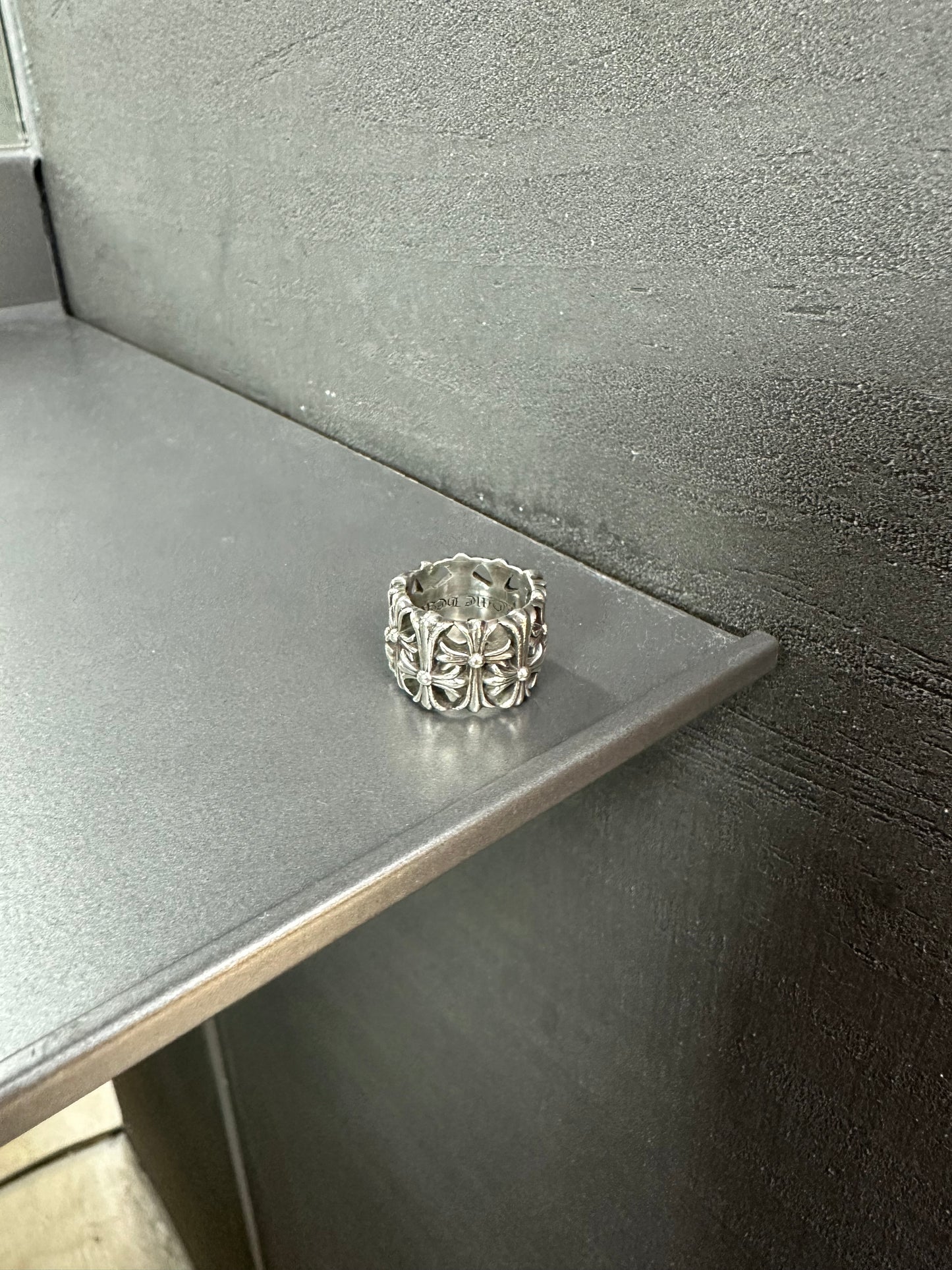 Chrome Hearts Cemetery Cross Ring