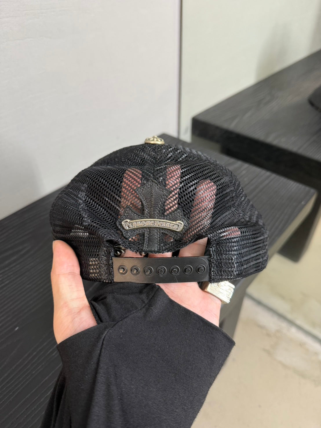 Chrome Hearts Flooded Cross Patch Trucker Hat