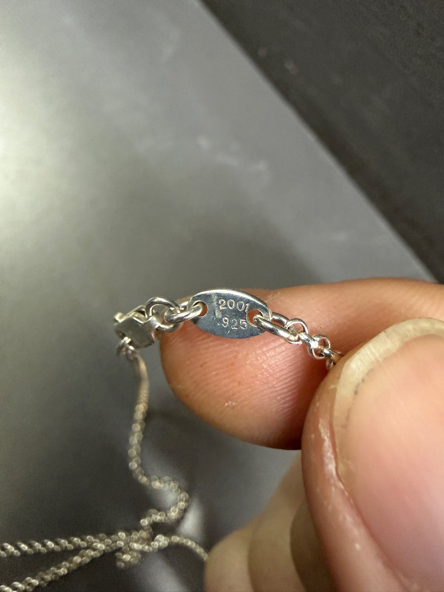 Chrome Hearts Safety Pin with Diamond 50cm
