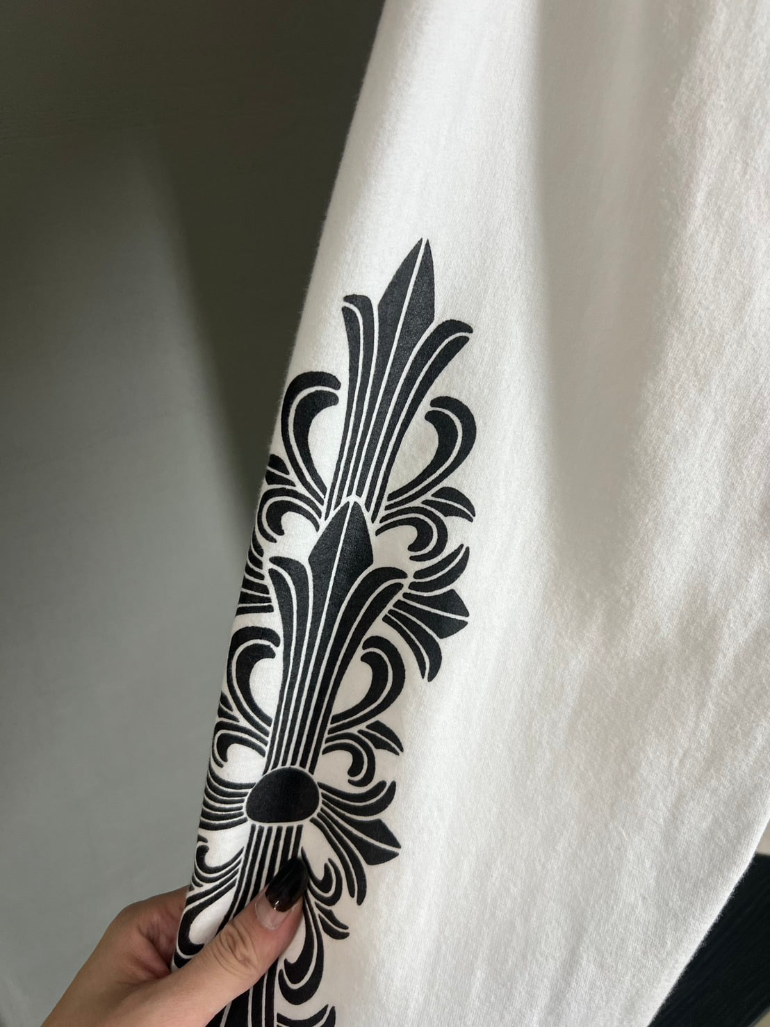 Chrome Hearts Horseshoe Floral Cross Zip-up