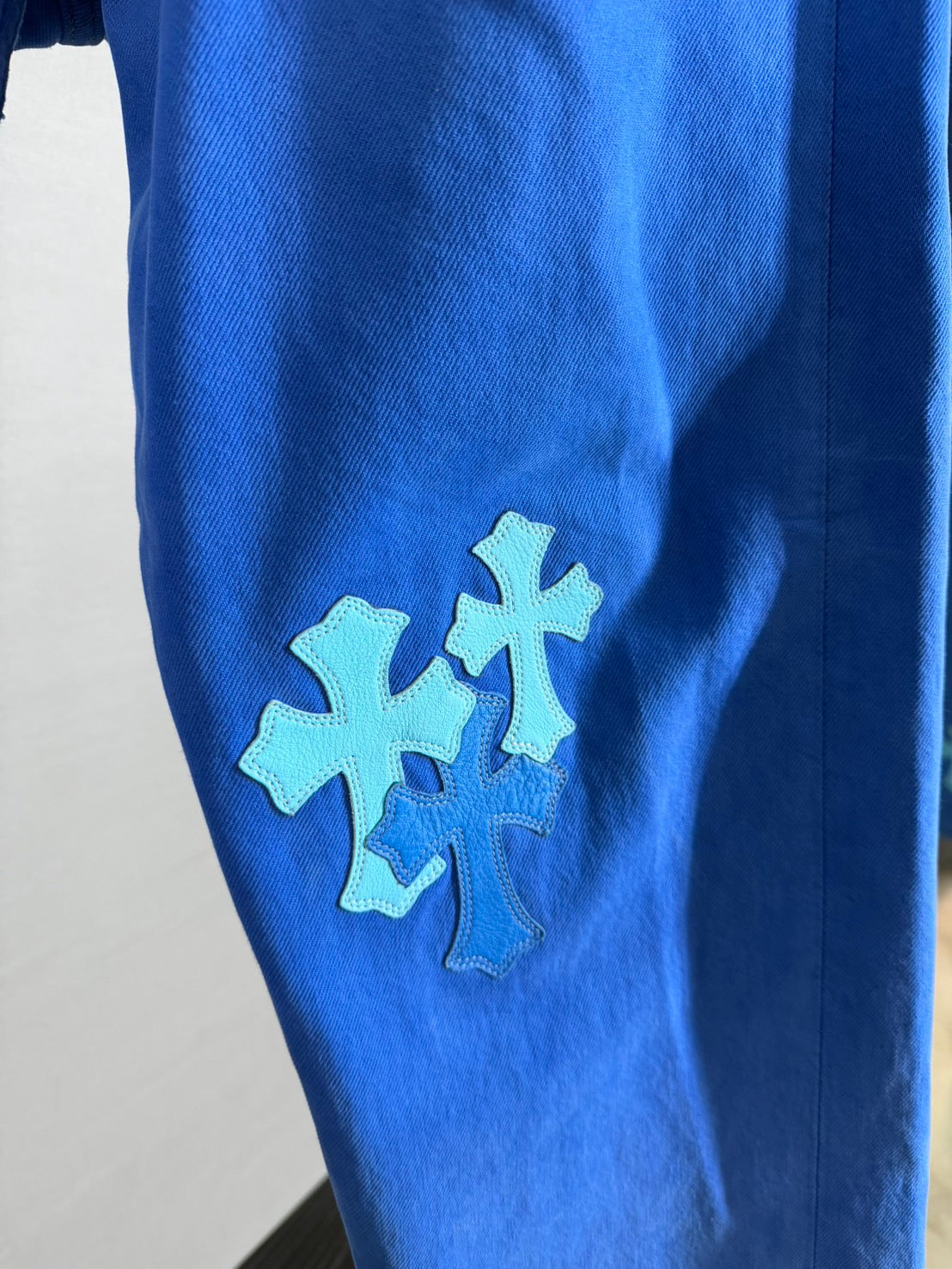 Chrome Hearts Cross Patch London Exclusive 501 Jeans