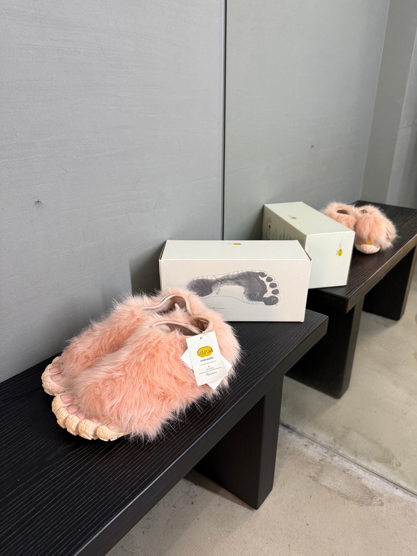 SUICOKE X MIDORIKAWA five fingers sneakers