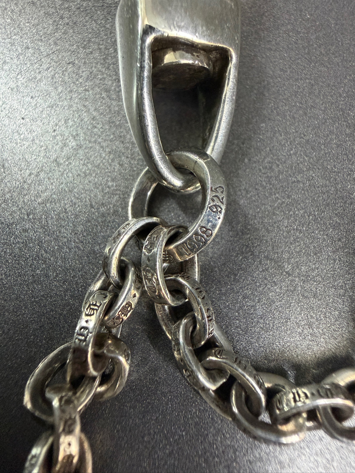 Chrome Hearts Dice Paperchain Lobster Clip Keychain