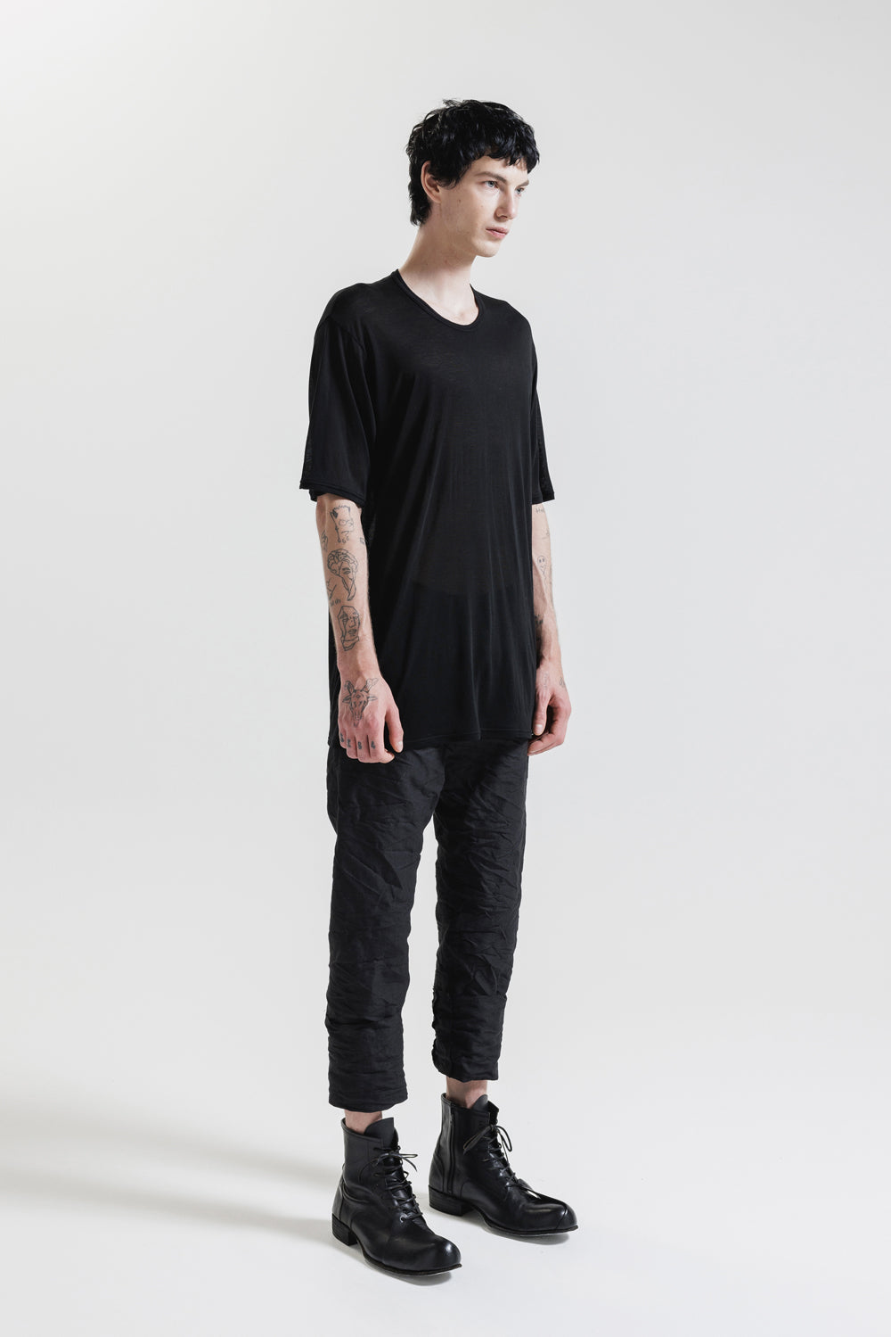 NUDE:MM 40/-Tencel Jersey SHORT SLEEVE T SHIRT