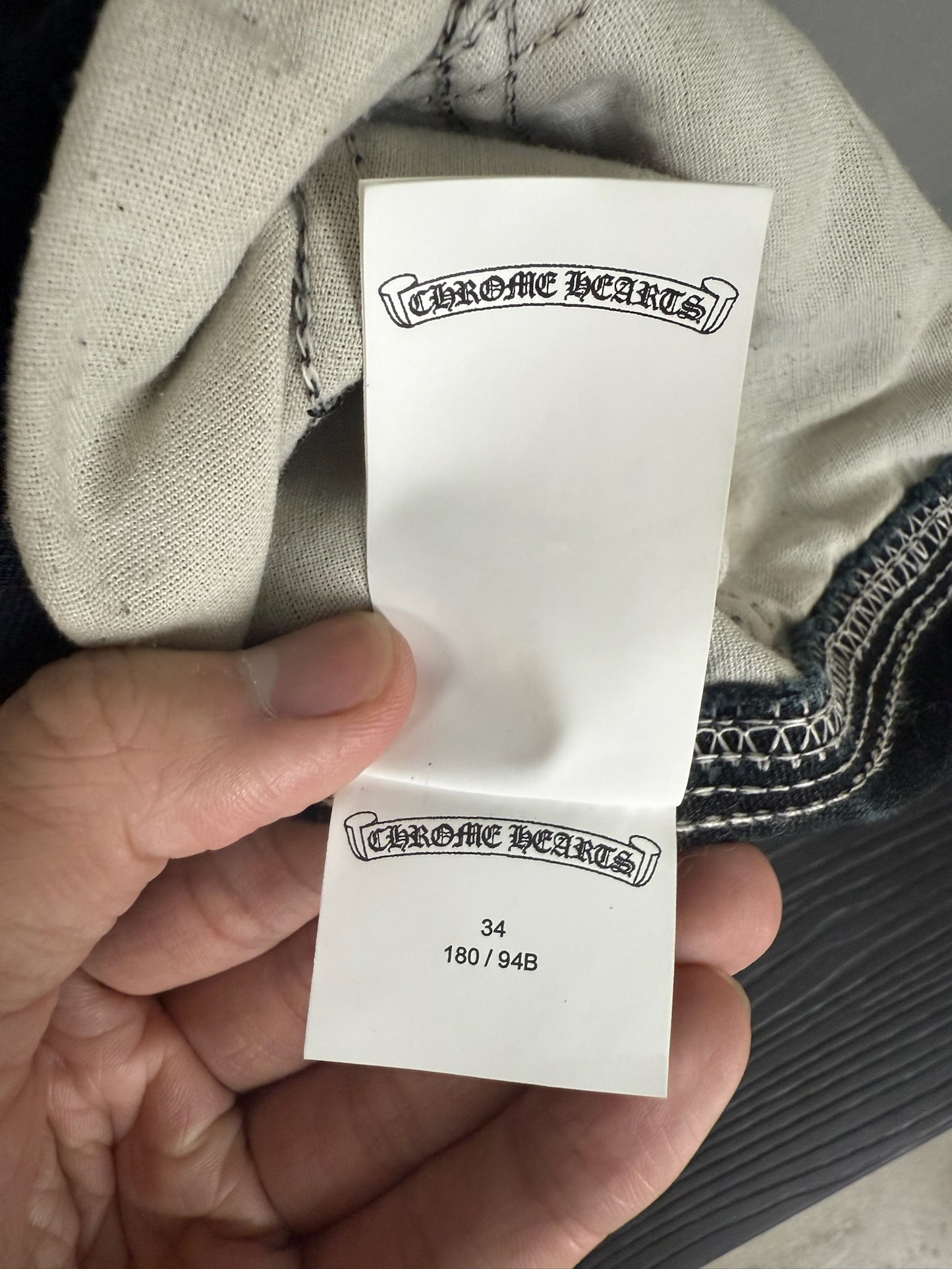 Chrome Hearts St.Barth Cross Patch Double Knee Carharrt Pants